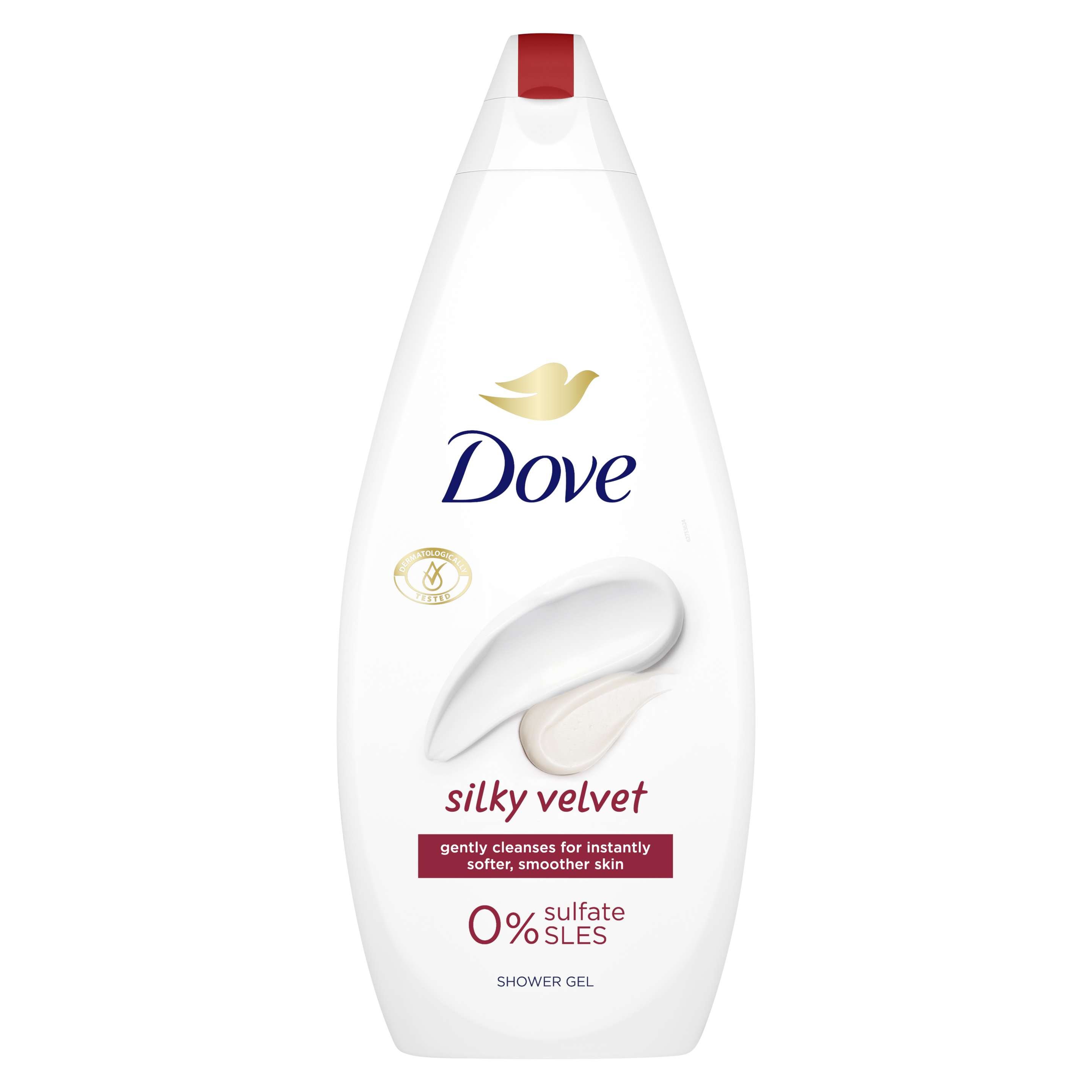 Dove Silky Velvet krémtusfürdő 720 ml