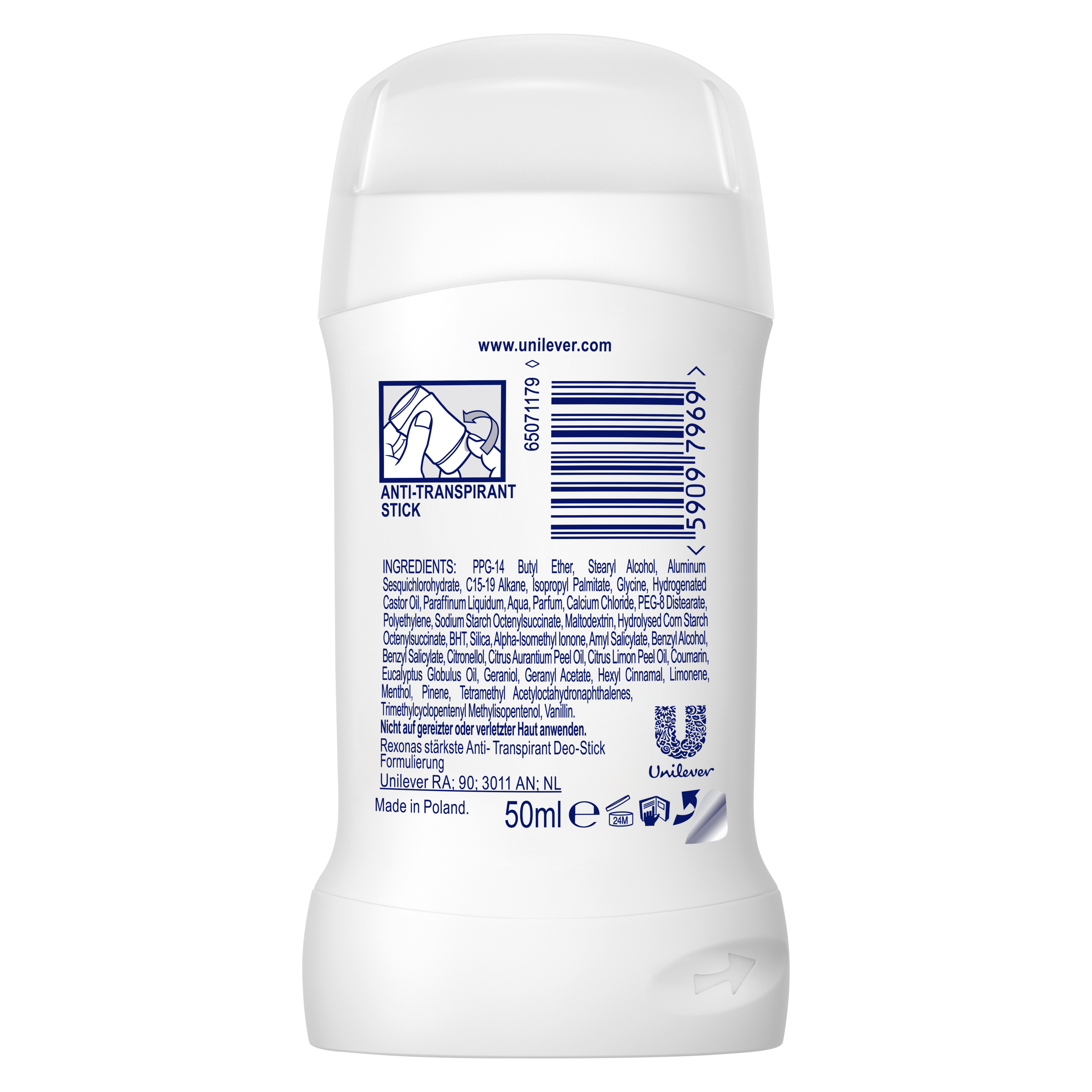 Rexona Women Maximum Protection Anti Transpirant Stick Bright Bouquet Deodorant mit 96 Stunden Schutz gegen starkes Schwitzen und Geruch mit 3x Schutz bei Stress, Hitze & Bewegung 50 ml packshot