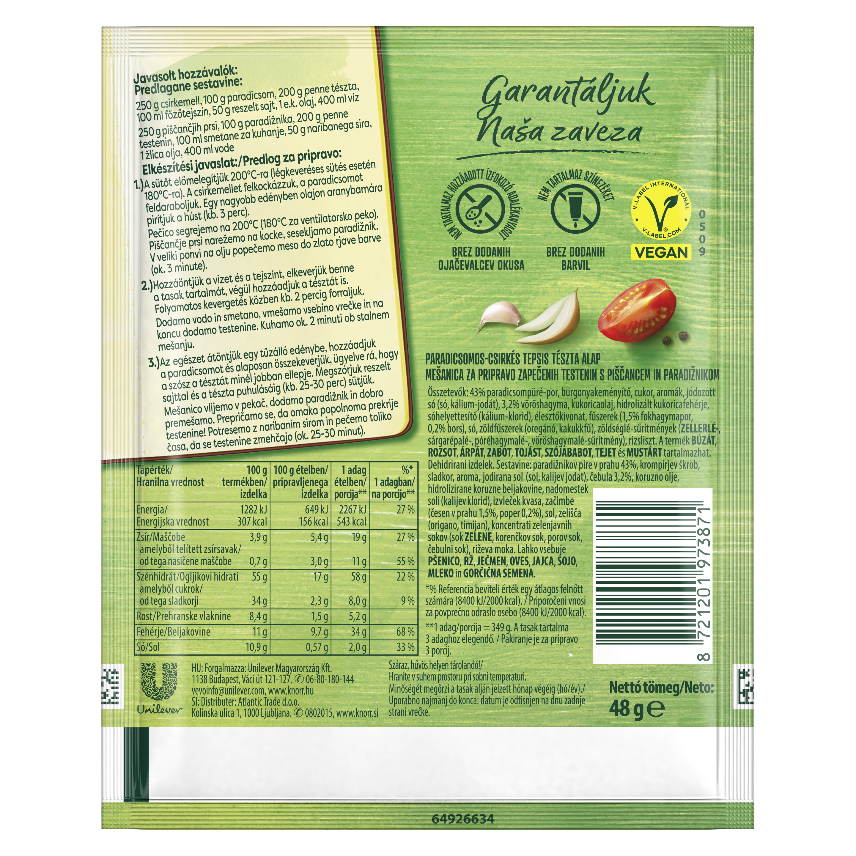 Tepsimix Paradicsomos-csirkés tészta