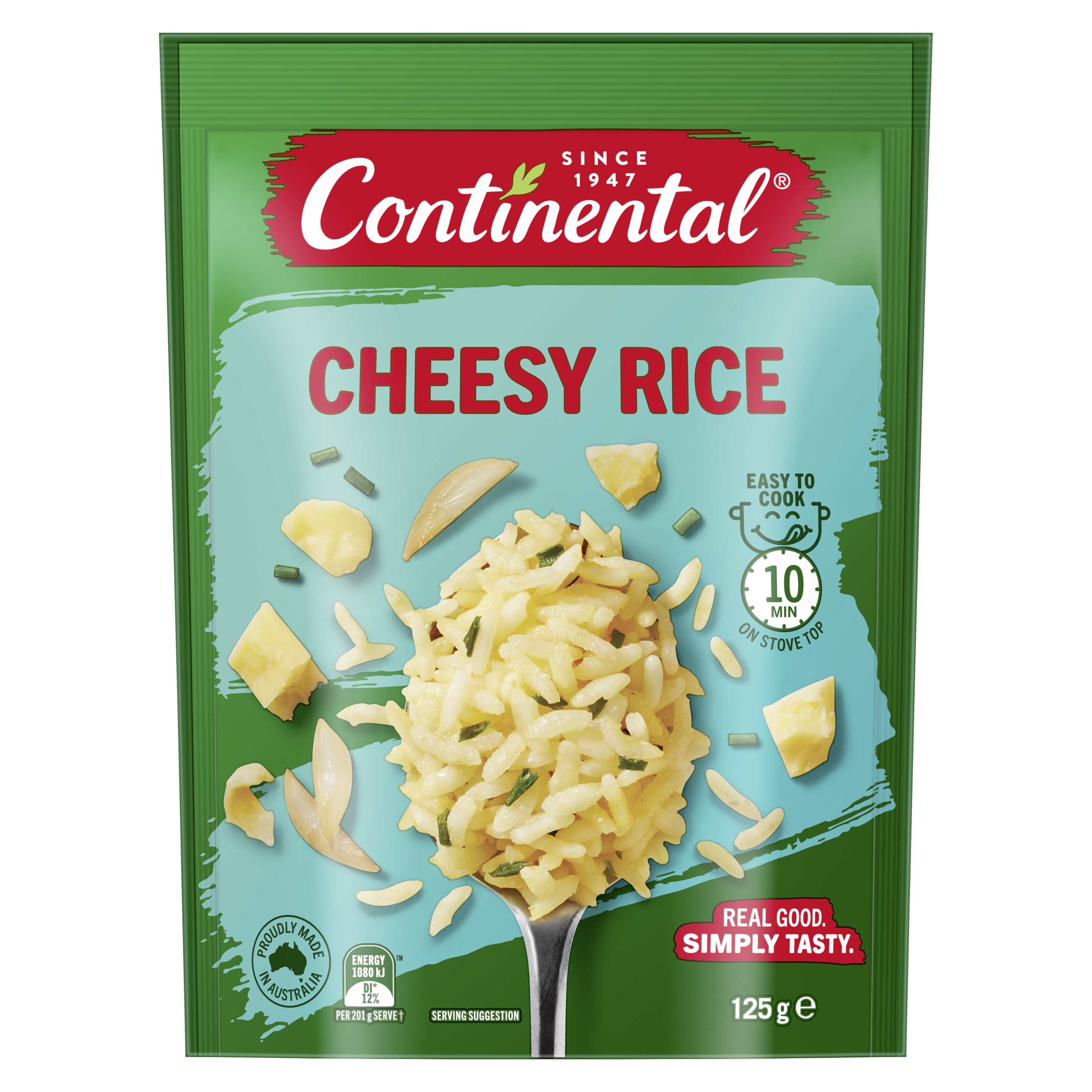 Cheesy Rice packshot