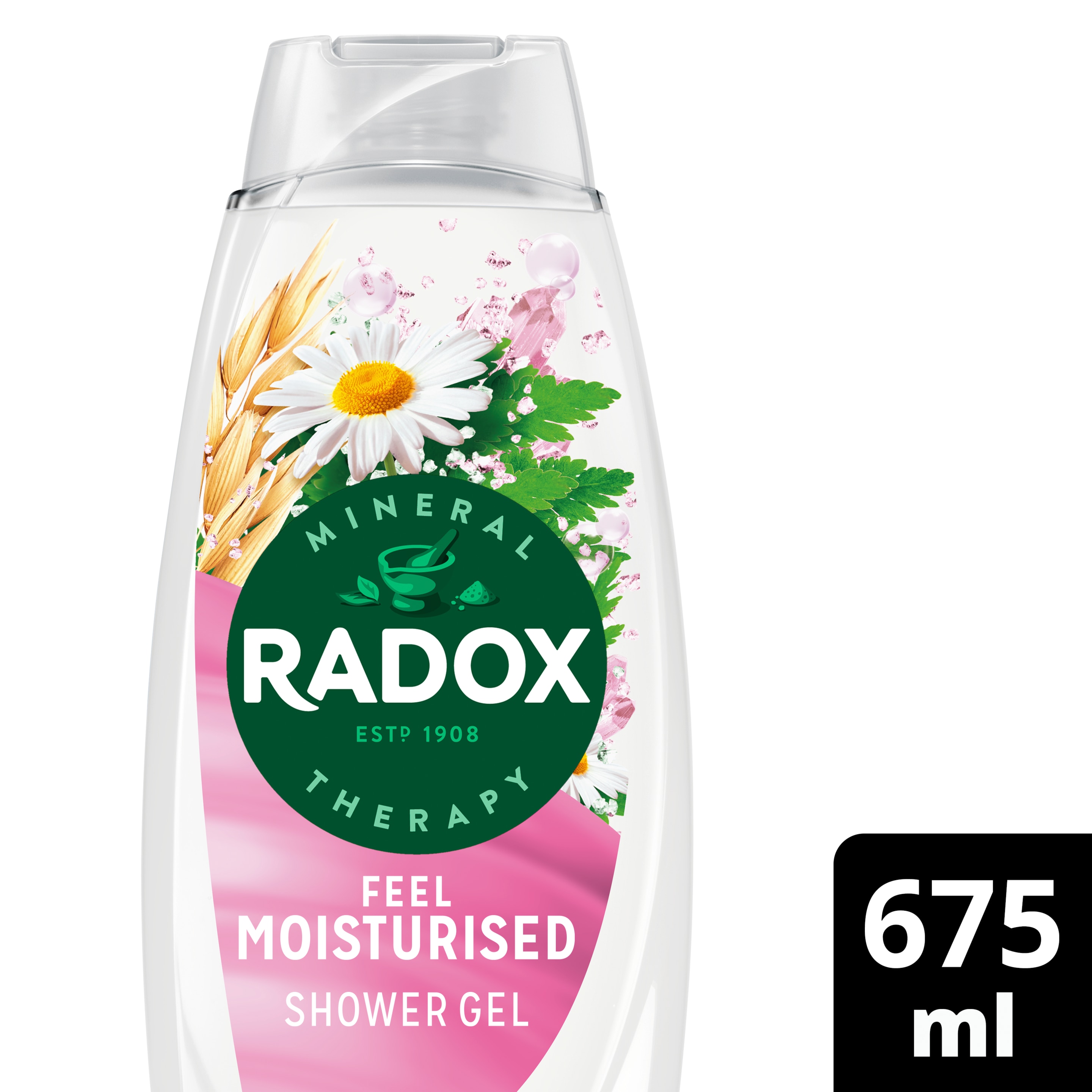Radox Feel Moisturised Shower Gel 225ml with Chamomile & Oat