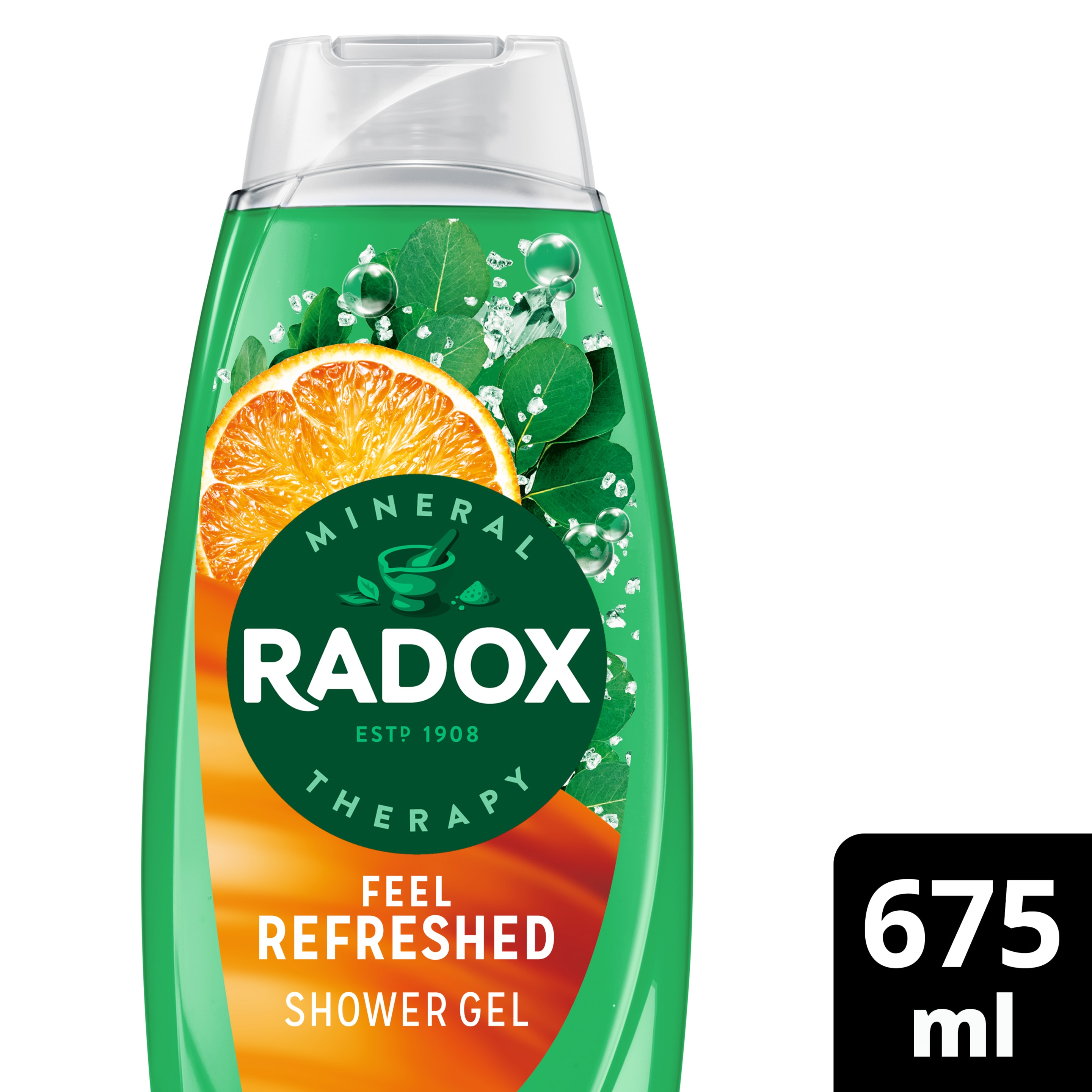 Radox Feel Refreshed Shower Gel 225ml with Eucalyptus & Citrus