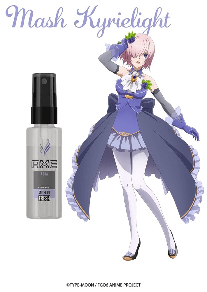 AXE × Fate/Grand Order -神聖円卓領域キャメロット-vol.3マシュ