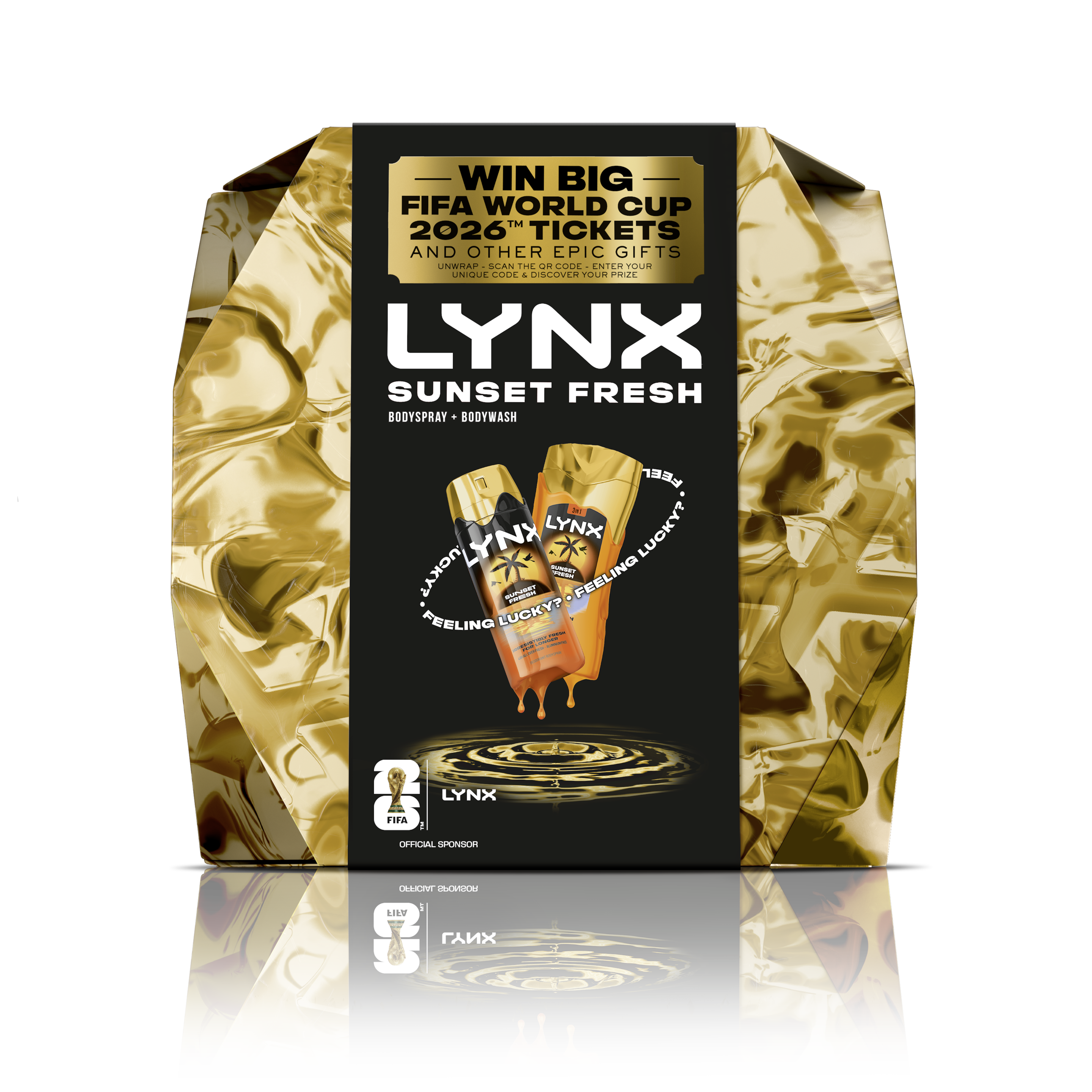 Lynx Sunset Fresh Win Big Gift Set packshot