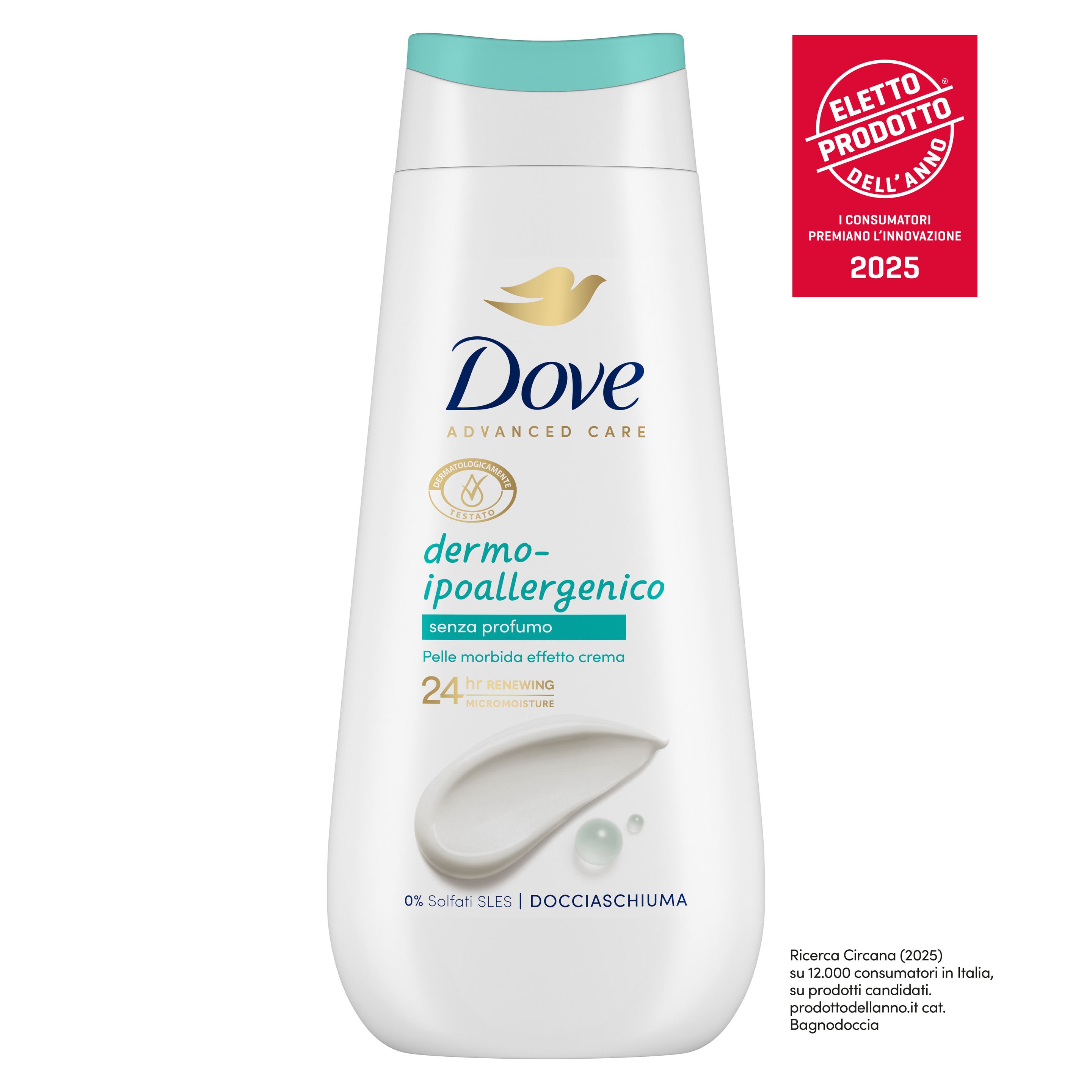 Docciaschiuma Dermo-ipoallergenico 225ml