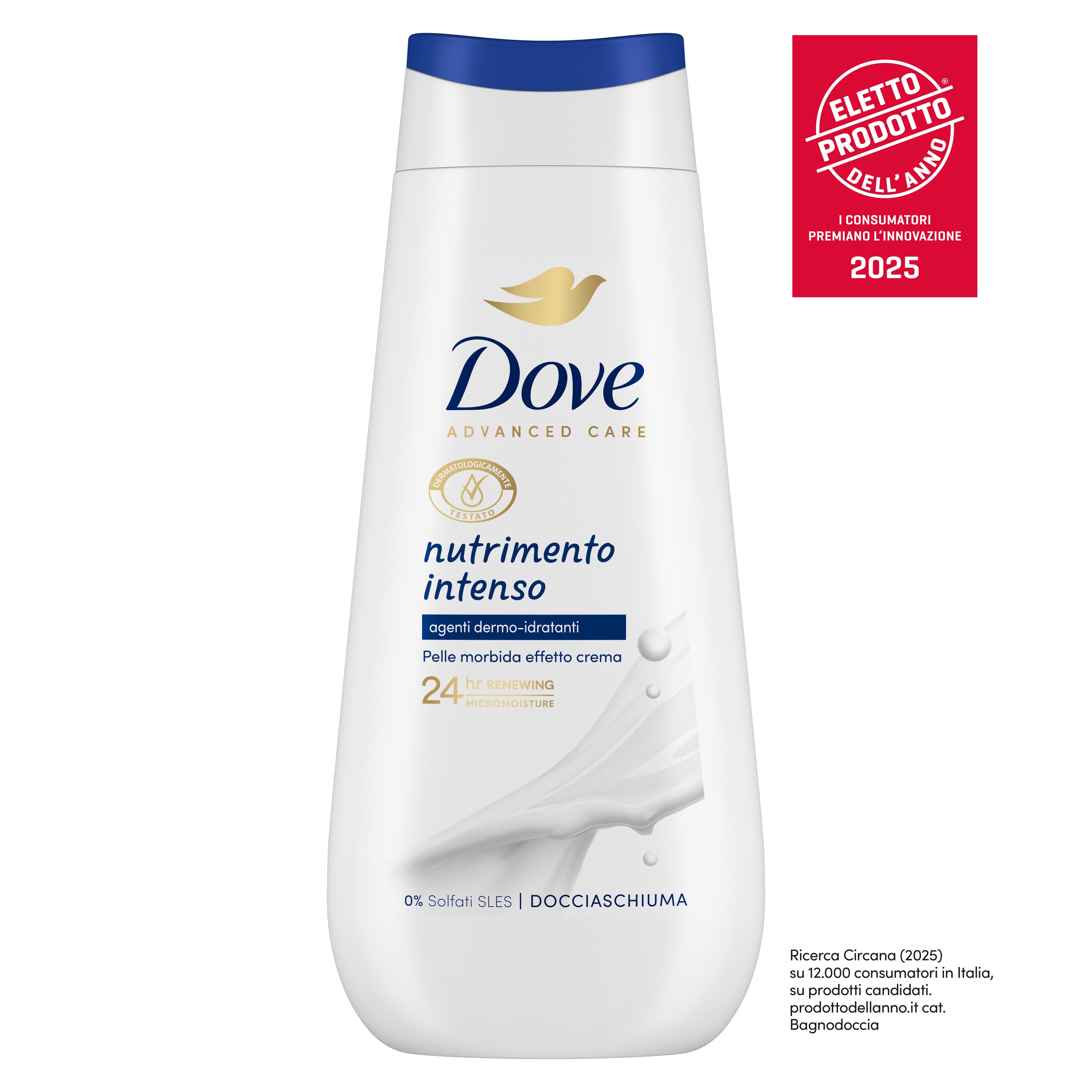 Docciaschiuma Nutrimento Intenso 225ml packshot