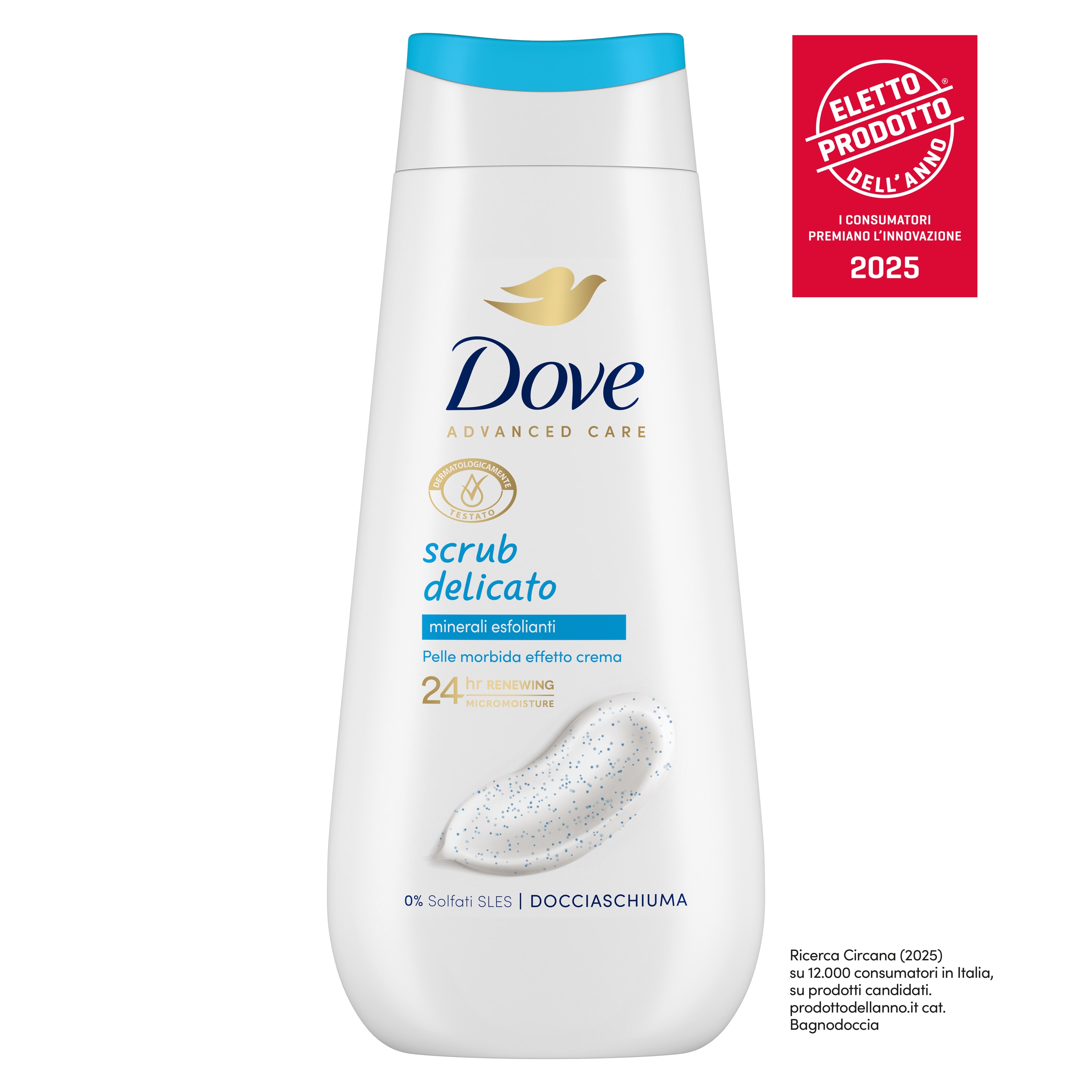 Docciaschiuma Scrub Delicato 225ml packshot