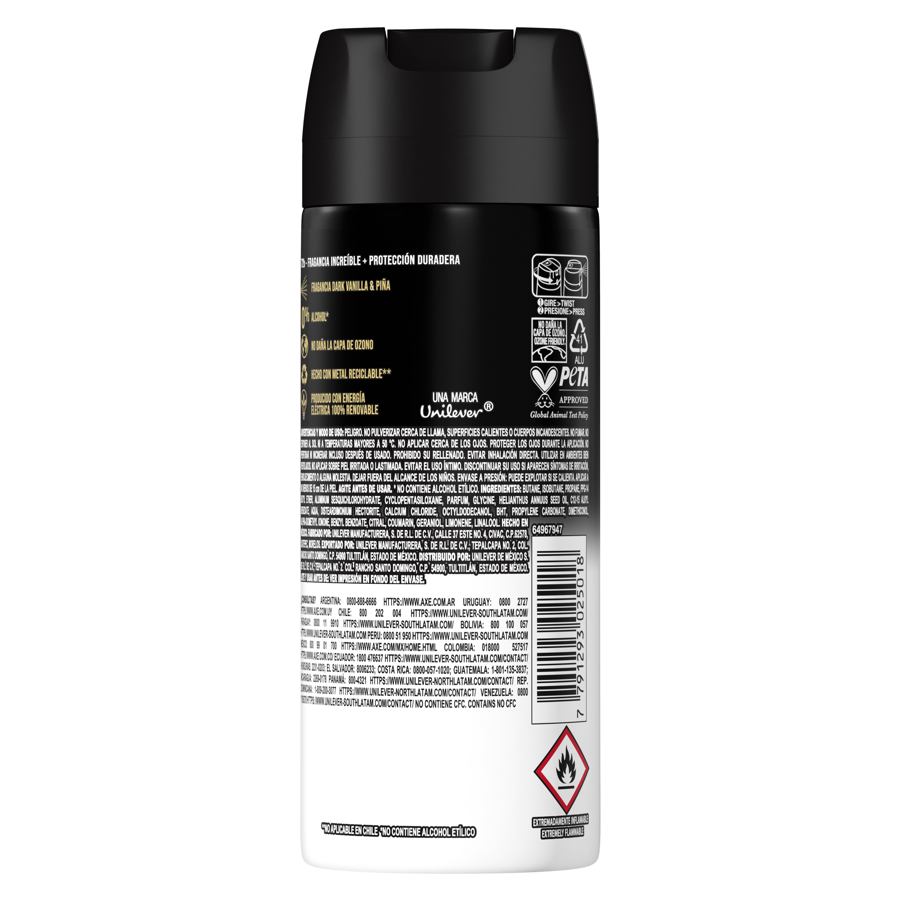 ANTITRANSPIRANTE EN AEROSOL GOLD TEMPTATION 152ml