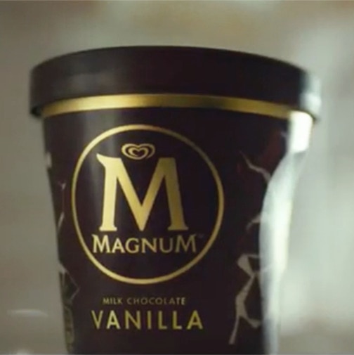 Magnum Ice Cream in a Tub