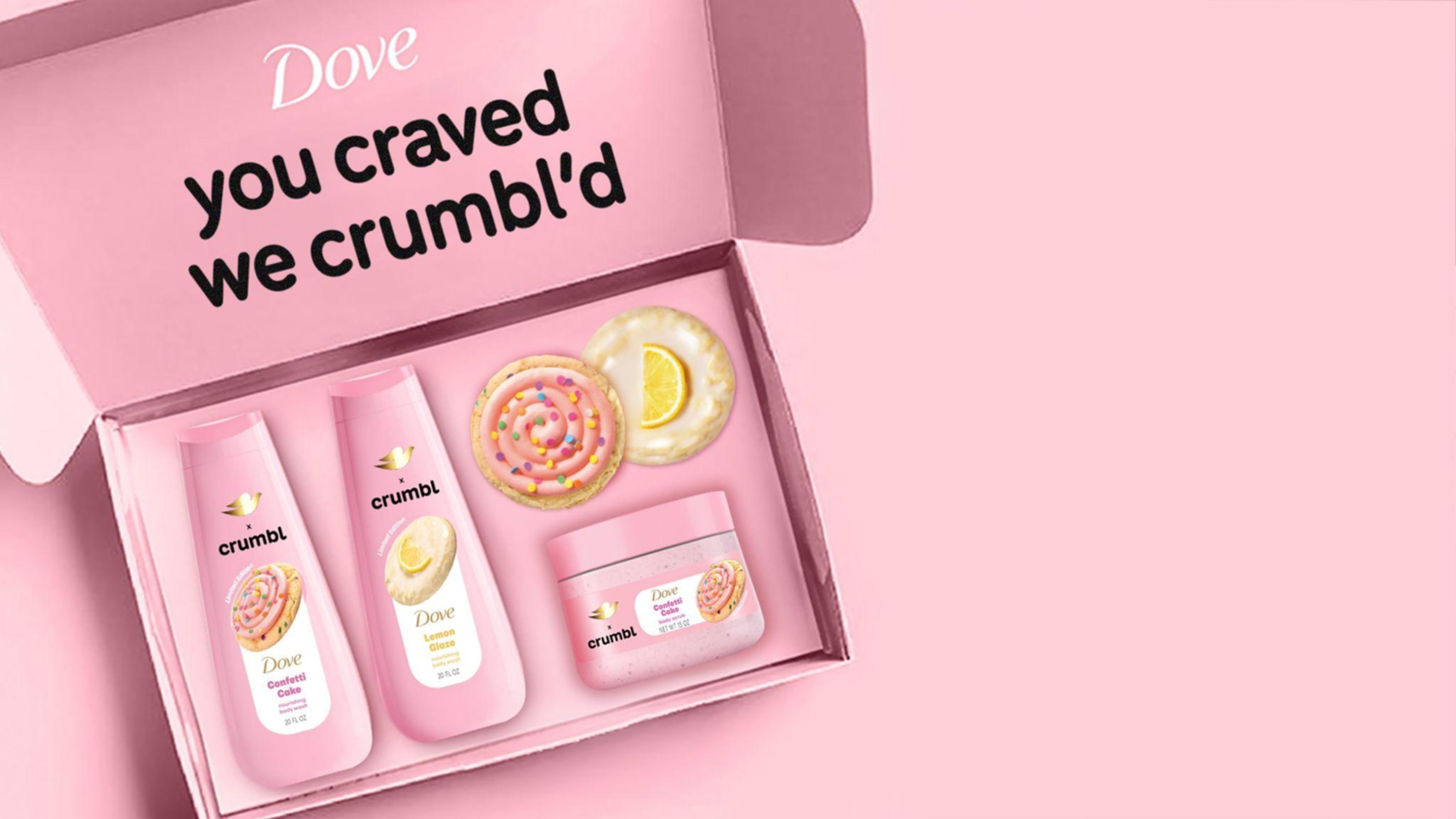 Dove x Crumbl Sweet-stakes