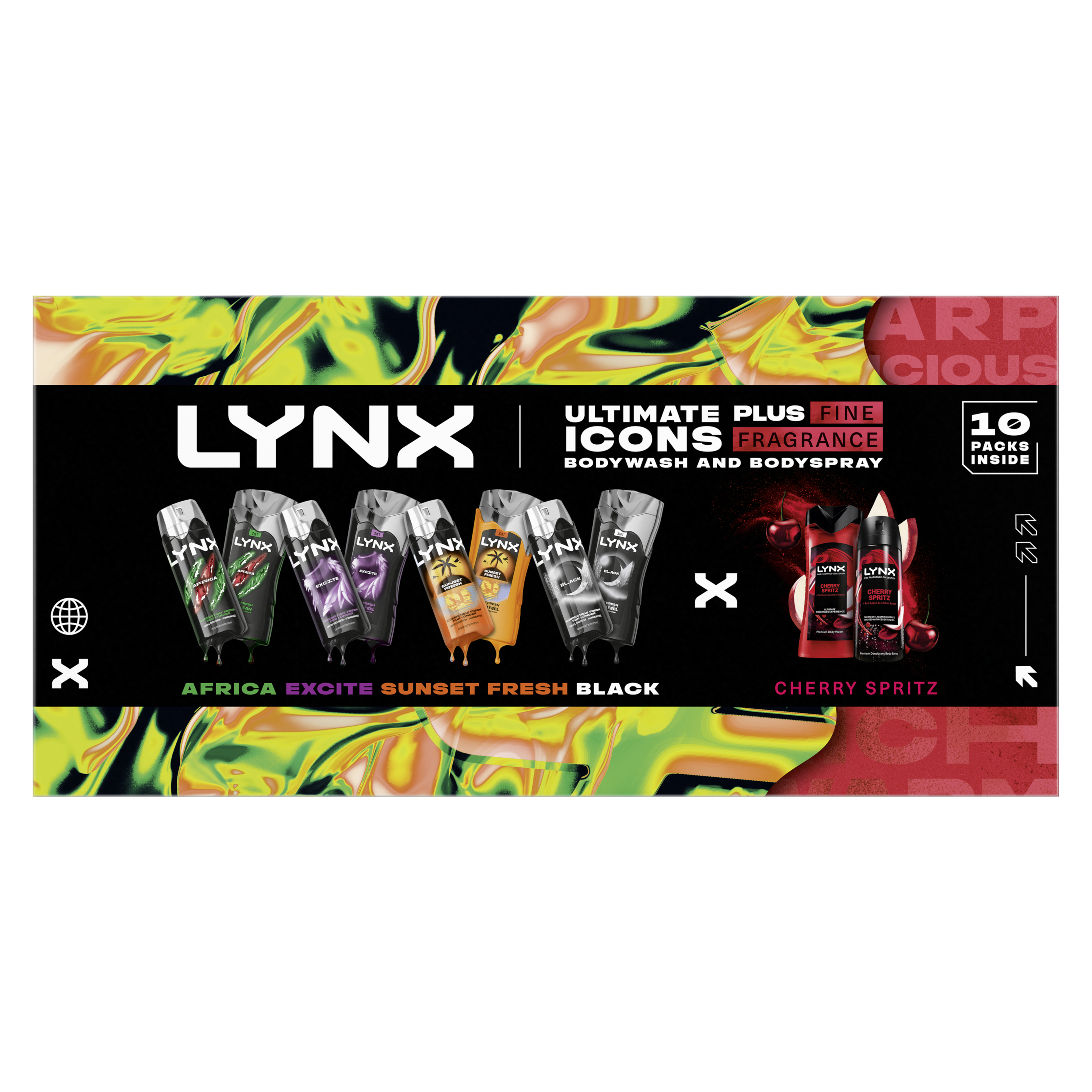 Lynx Ultimate Icons Plus Fine Fragrance Gift Set packshot