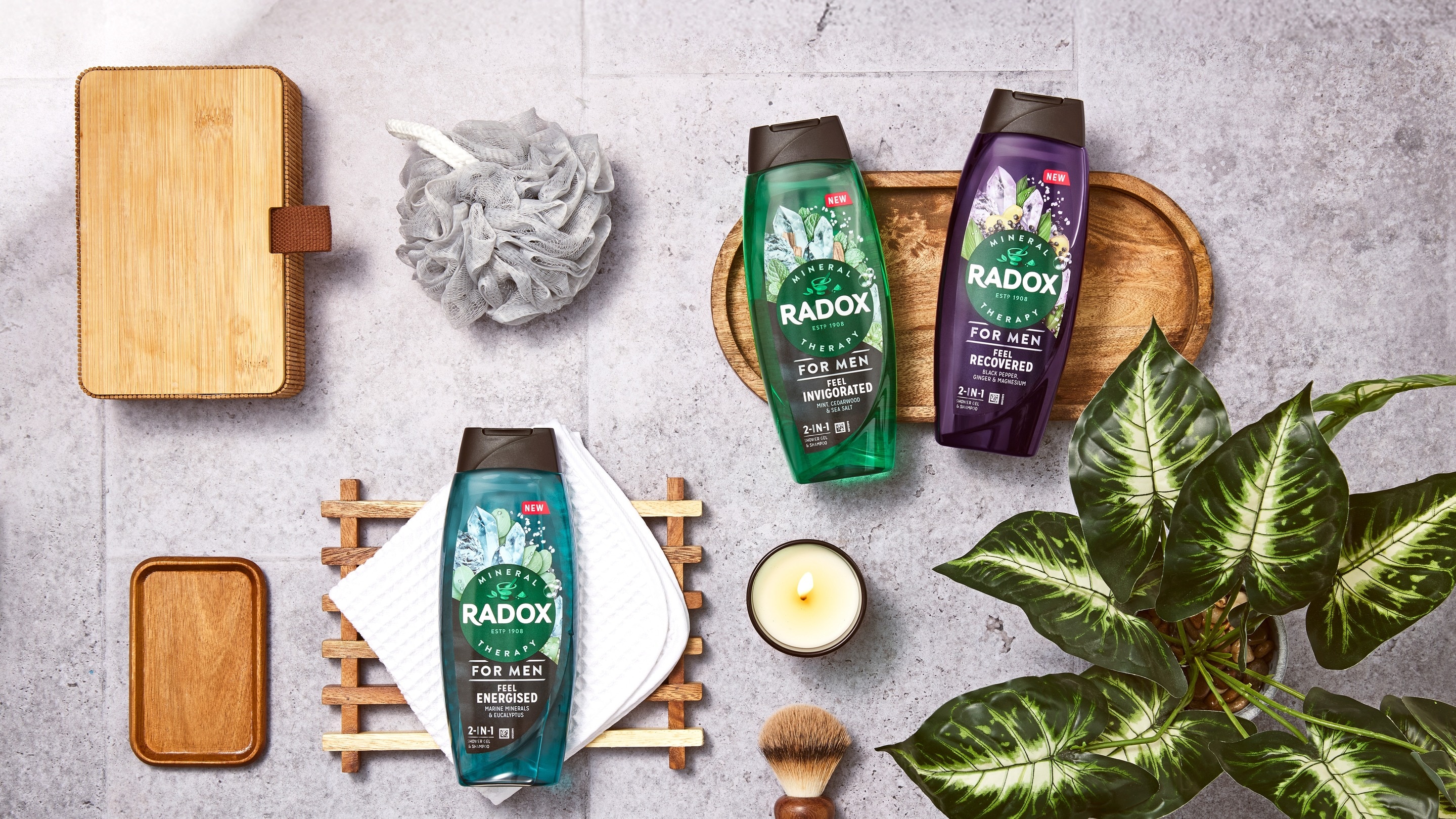 Radox Man Showel gel
