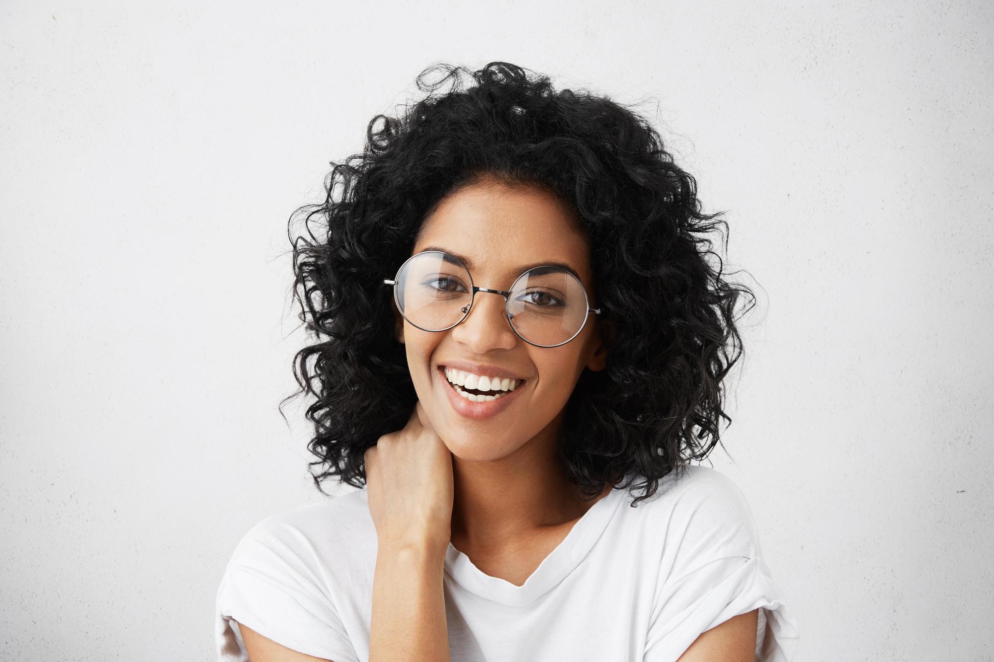 Woman with Layered Cut