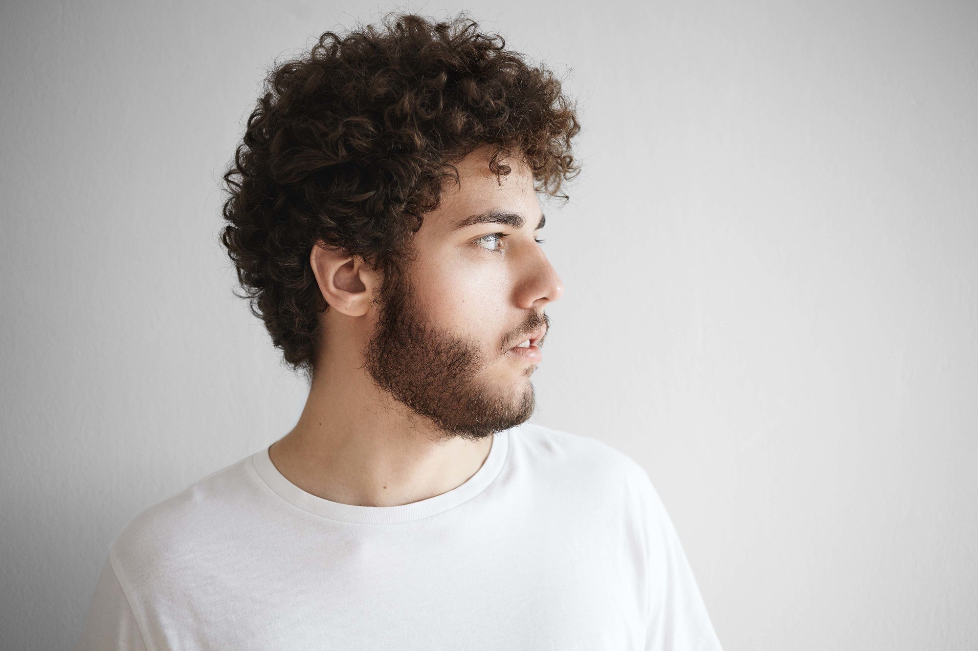 Men's perm: Brushed up