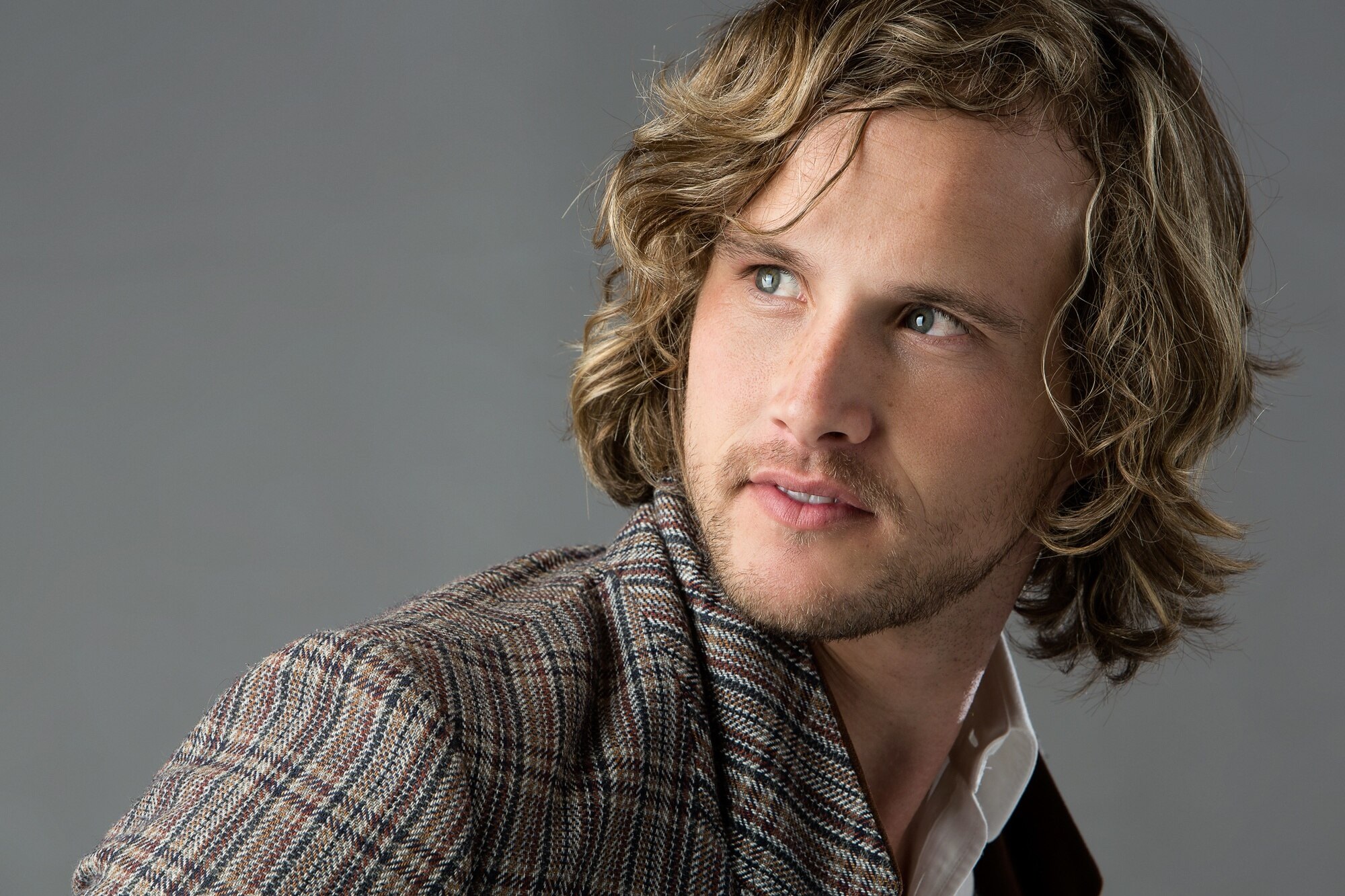 Men's perm: Highlighted Curls