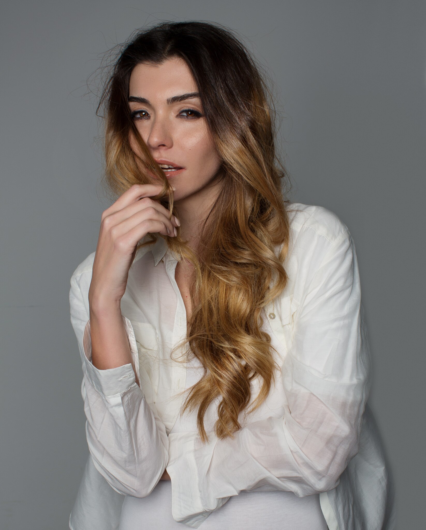 woman with Long Hair