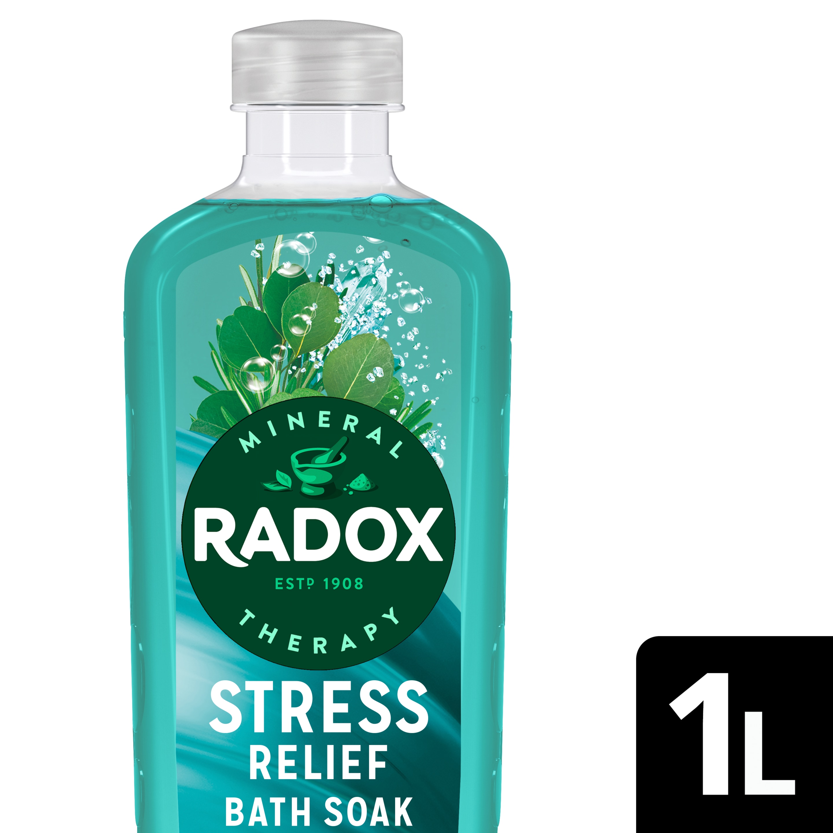 Radox Stress Relief Bath Soak 500ml with Rosemary & Eucalyptus