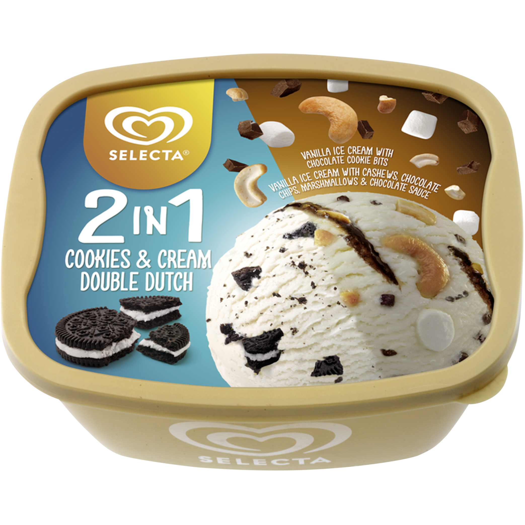 Selecta 2-In-1 Double Dutch + Cookies & Cream