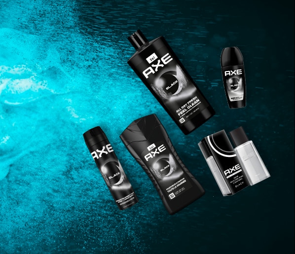 Black packshot range