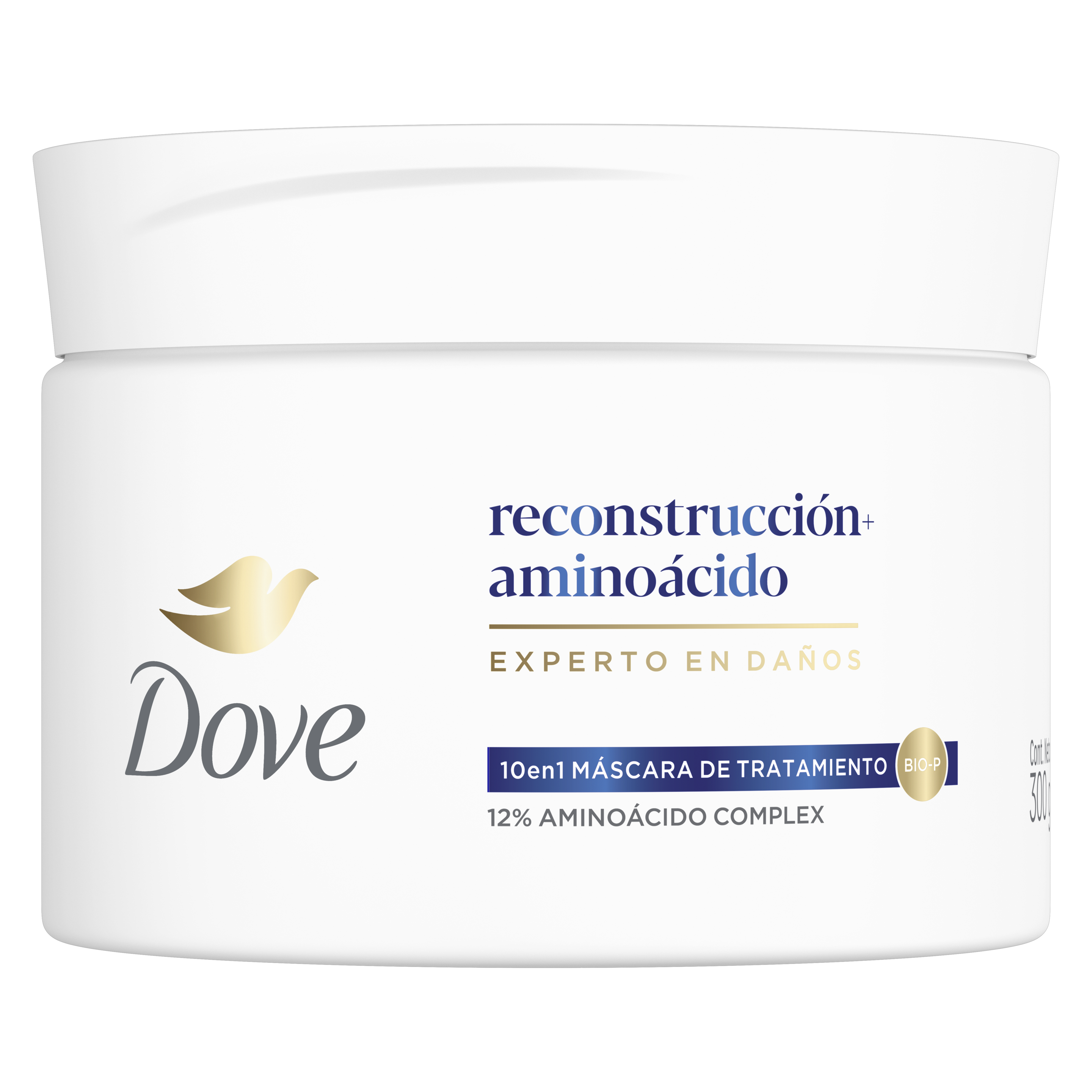 Dove Crema de Tratamiento  Reconstrucción + Aminoacidos 300gr