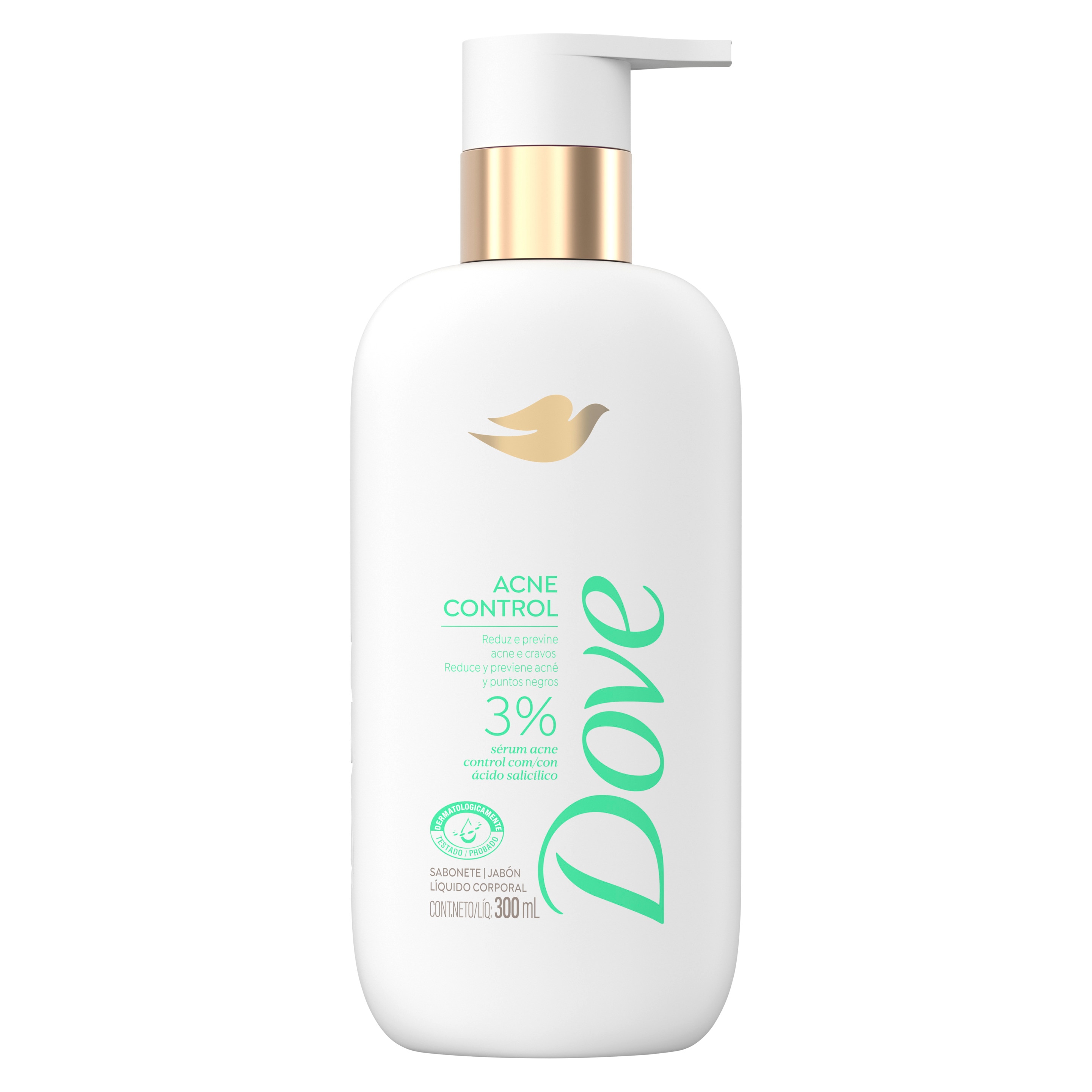 Dove Sérum Gel de ducha Acne Control 300ml packshot