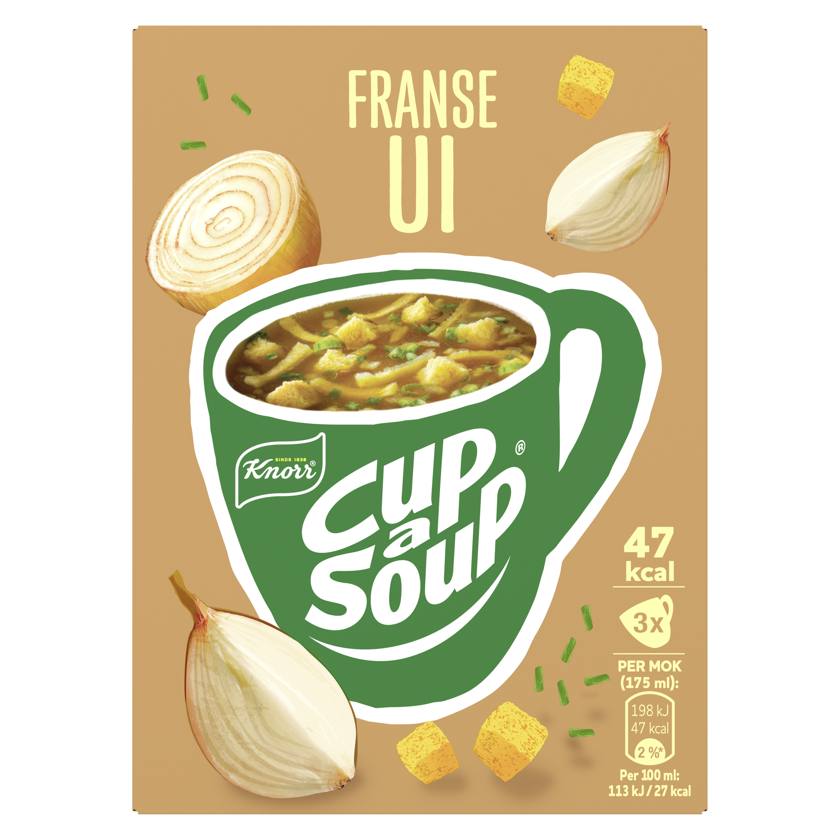 Cup-a-Soup Franse Uiensoep 3x