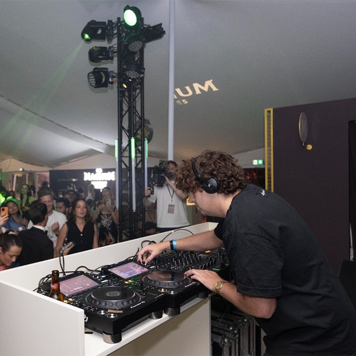 A-list guests and vibrant atmosphere at the Magnum x Charli XCX Cannes party.