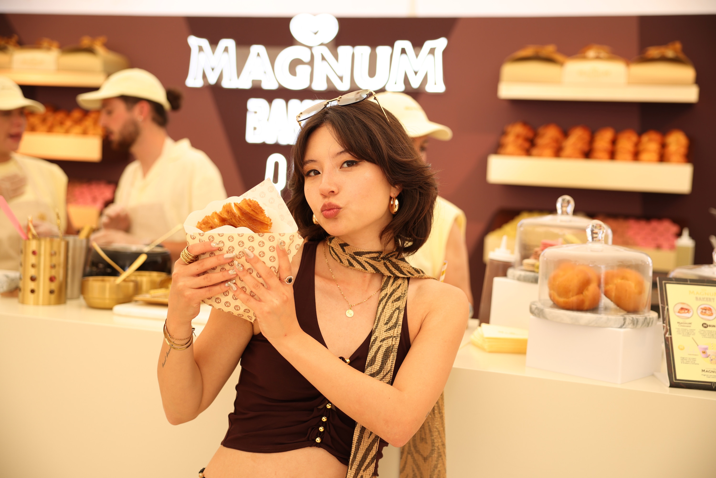 The exclusive Magnum Bakery at Cannes, serving decadent treats
