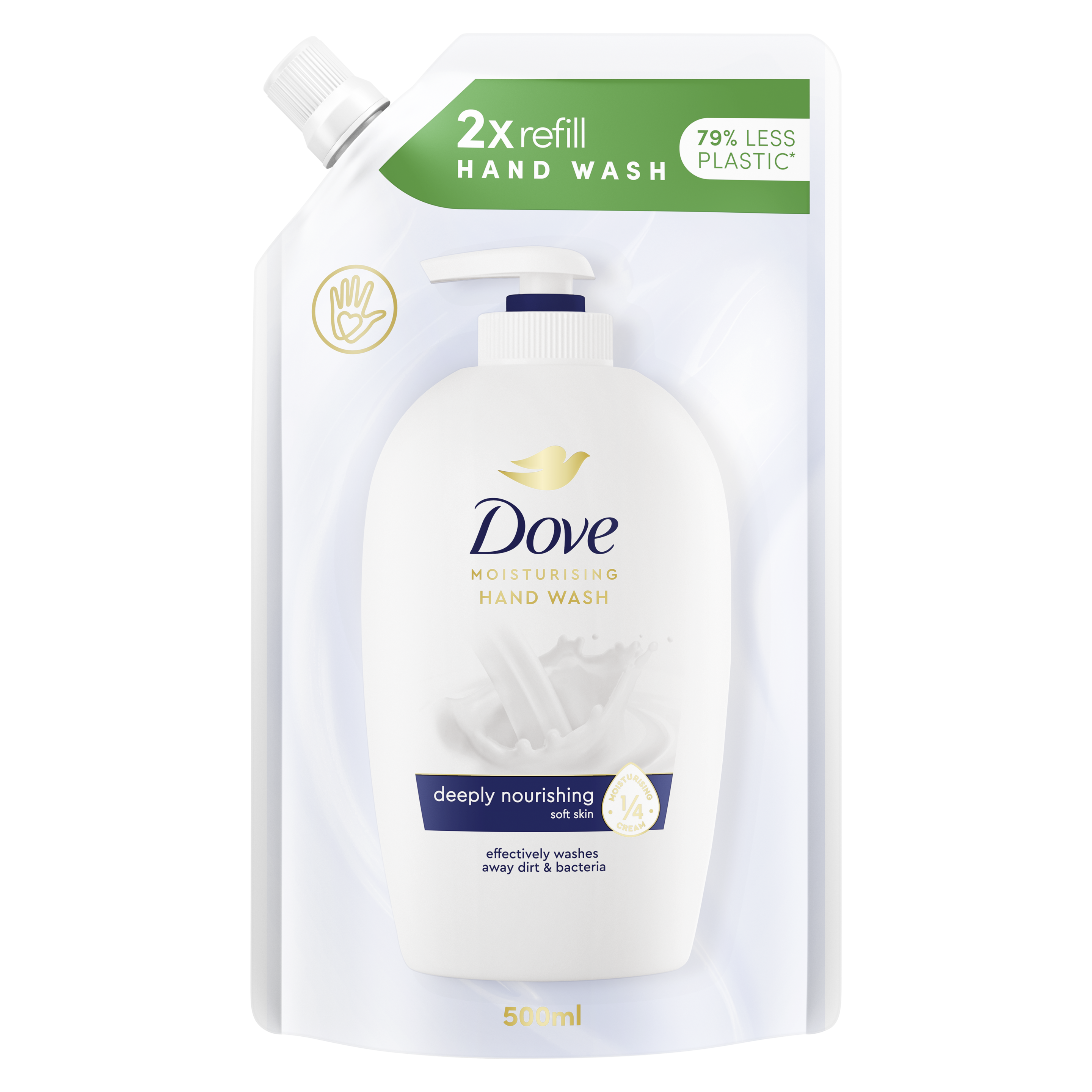 Dove Caring Hand Wash Refill 500ml