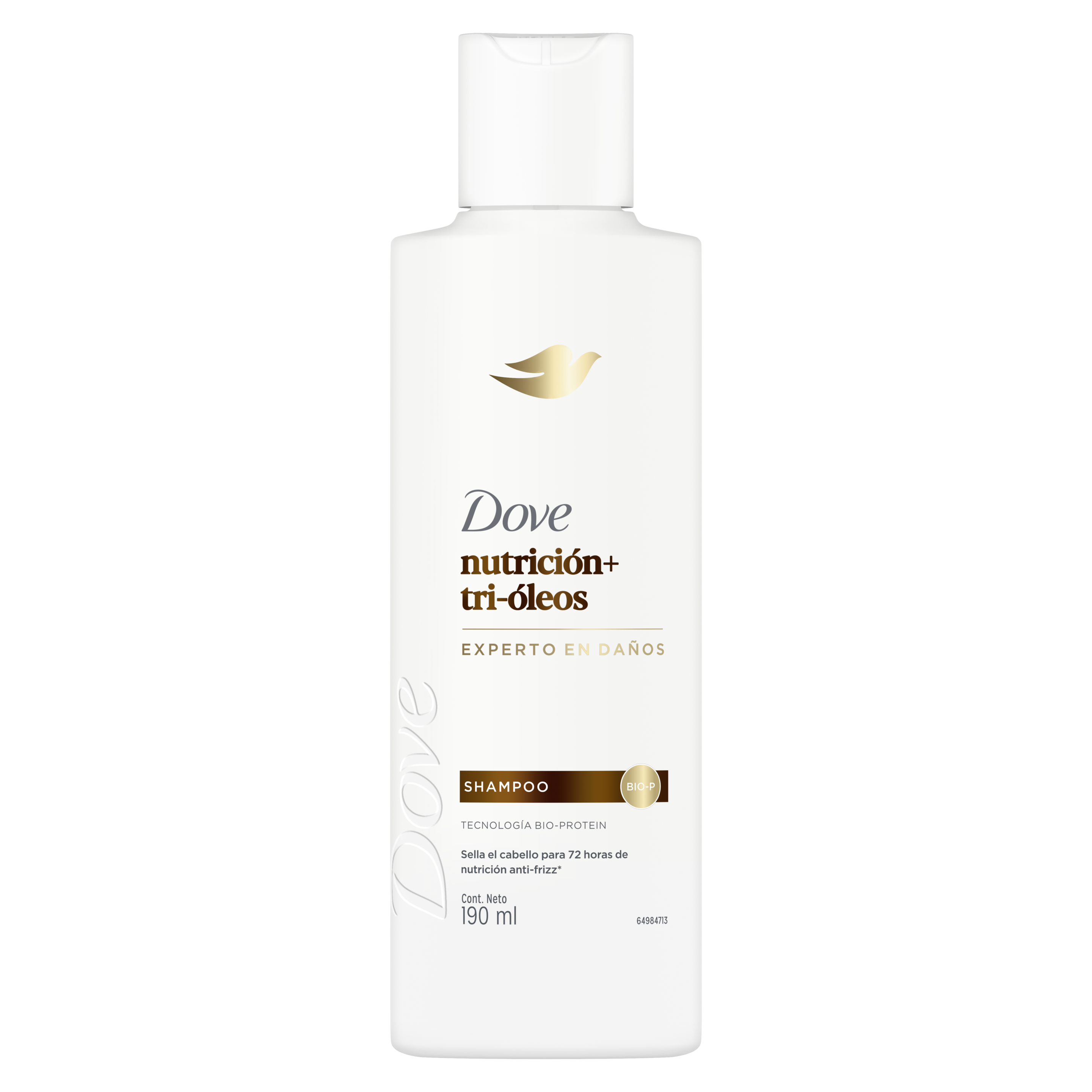 Dove Shampoo Nutricion + Tri-Oleos 190ml