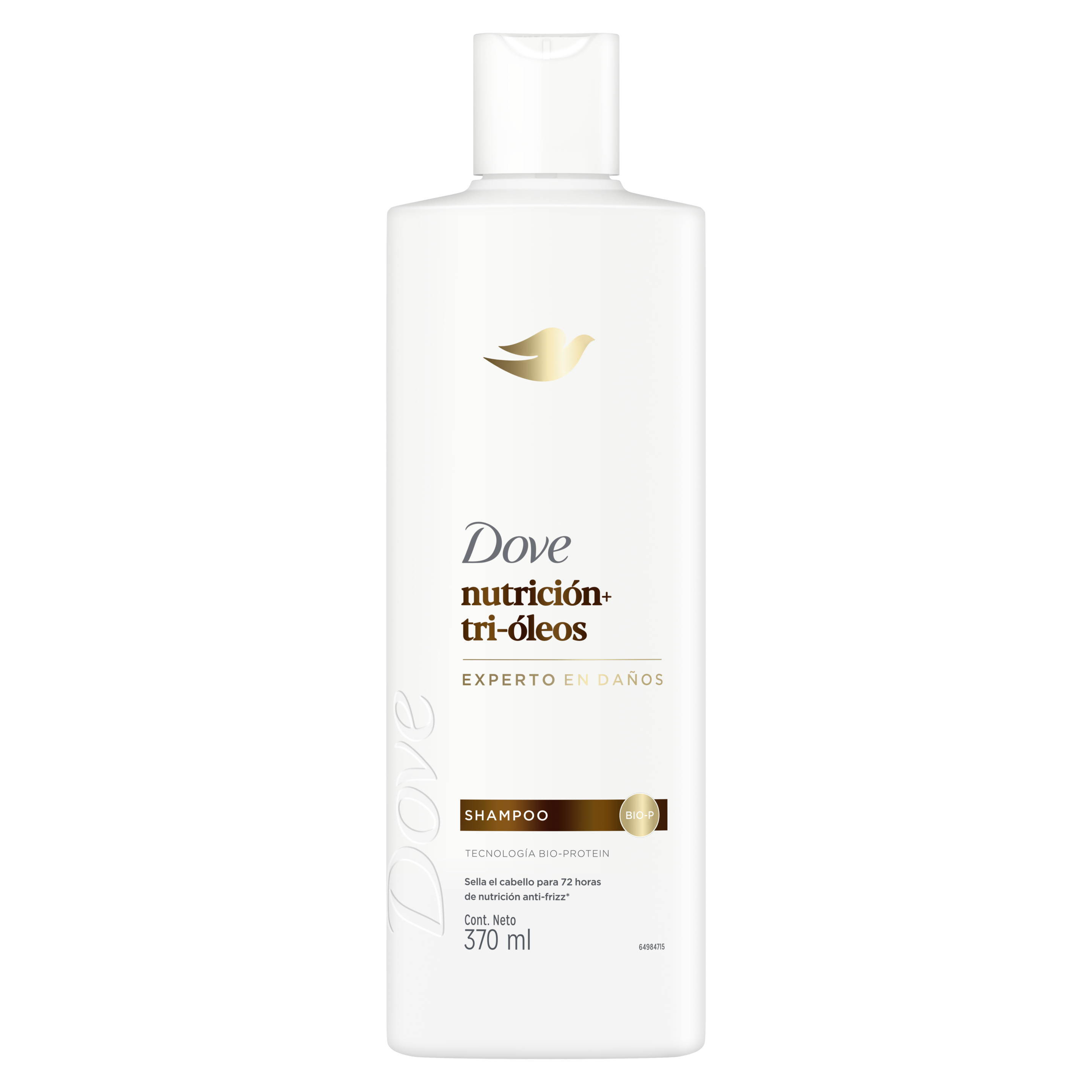 Dove Shampoo Nutricion + Tri-Oleos 370ml