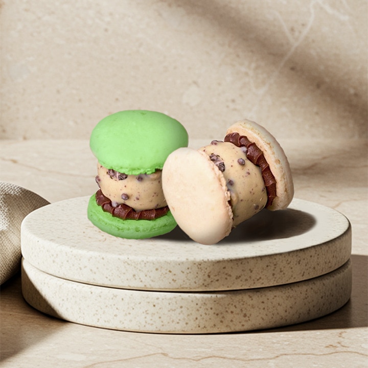 The indulgent M Bun: Magnum ice cream in a soft brioche bun.