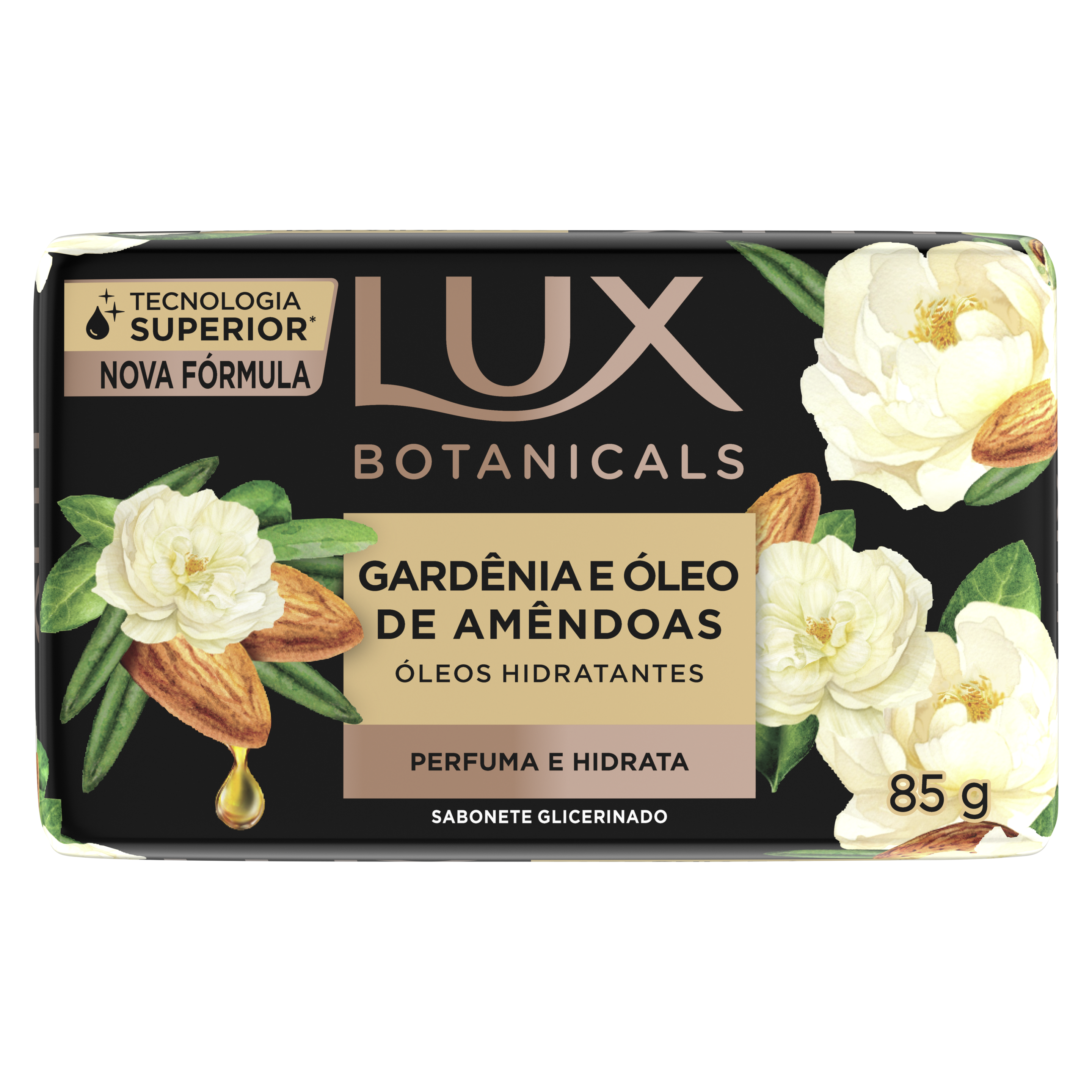 Sabonete em Barra Gardênia e Óleo de Amêndoas packshot