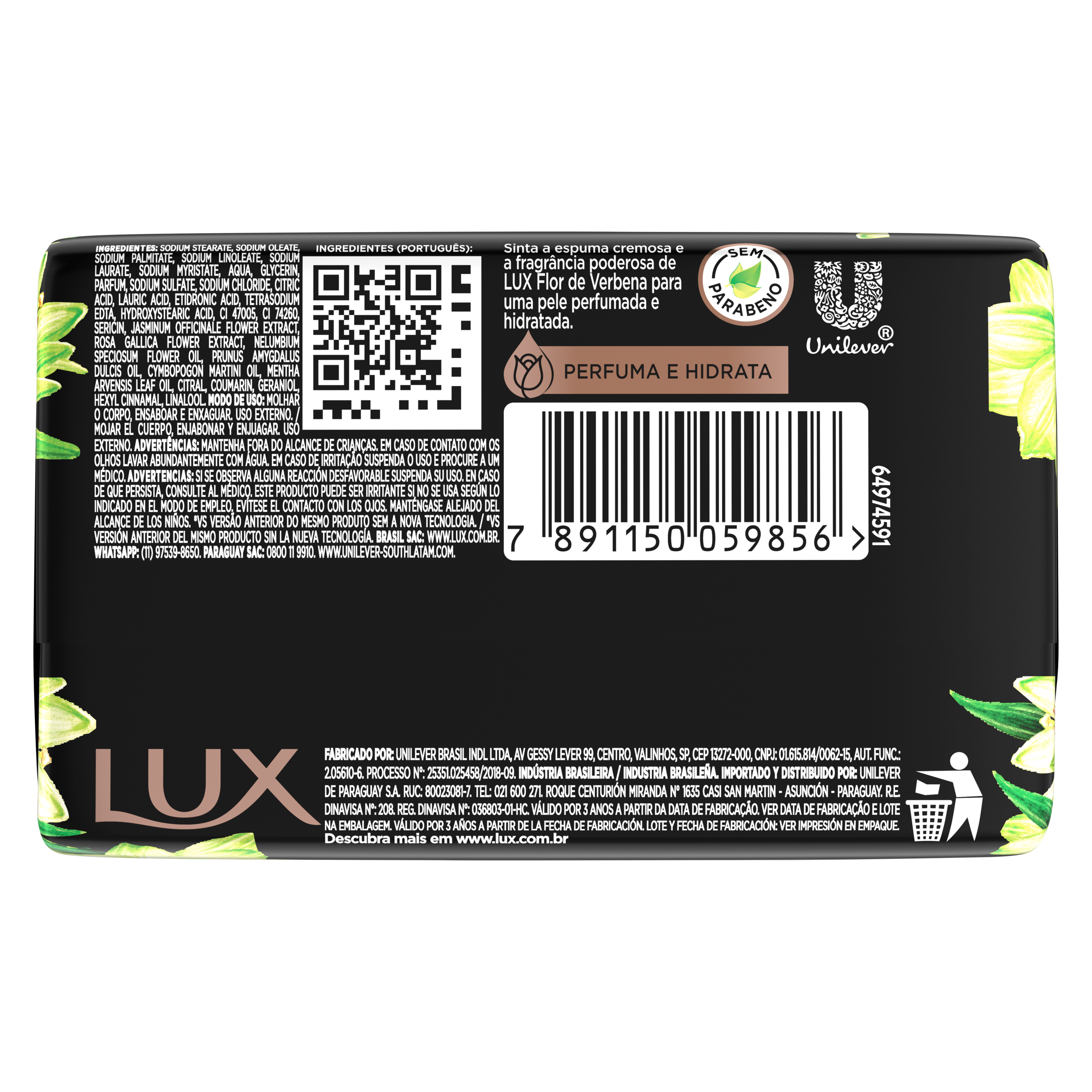 Sabonete em Barra Flor de Verbena