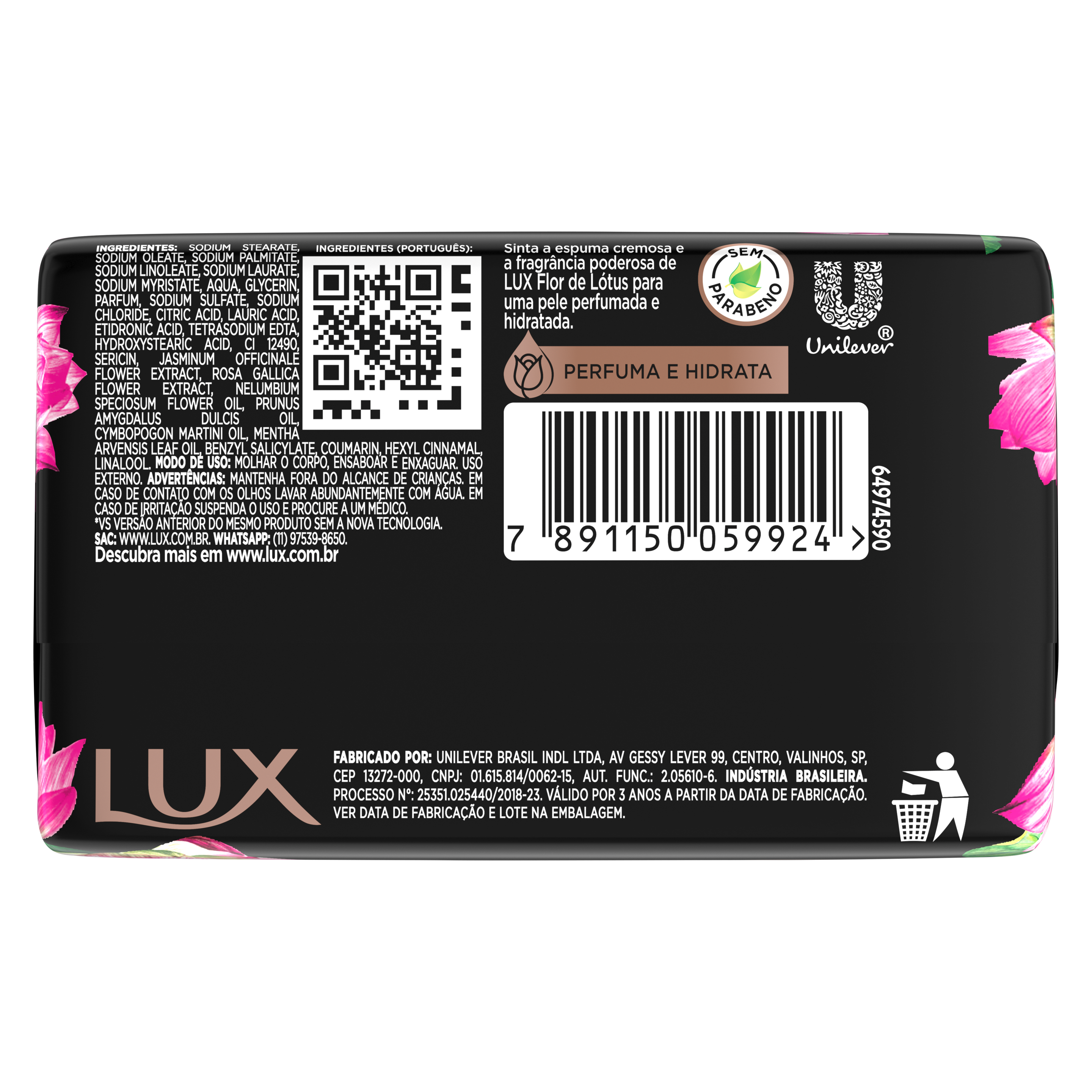 Sabonete em Barra Flor de Lótus