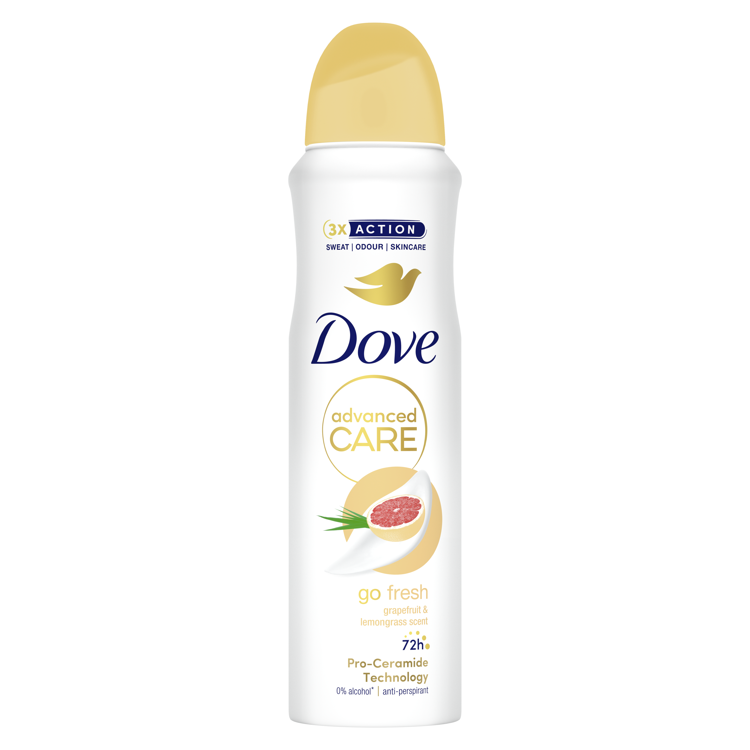Dove Go Fresh Grapefruit & Lemongrass Anti-Perspirant Deodorant 150ml