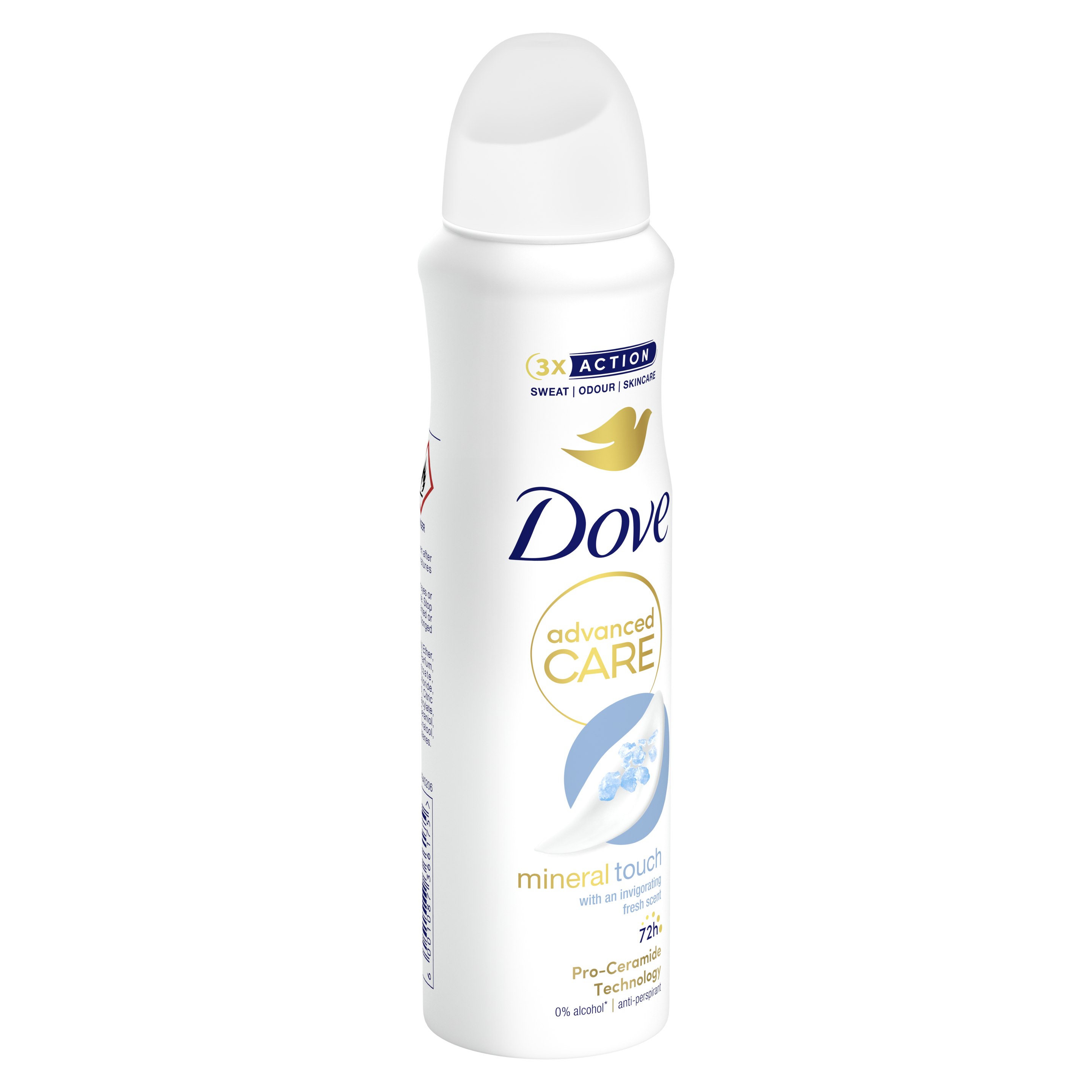 Dove Advanced Care  Mineral Touch  Antiperspirant Deodorant Body Spray  150ml packshot