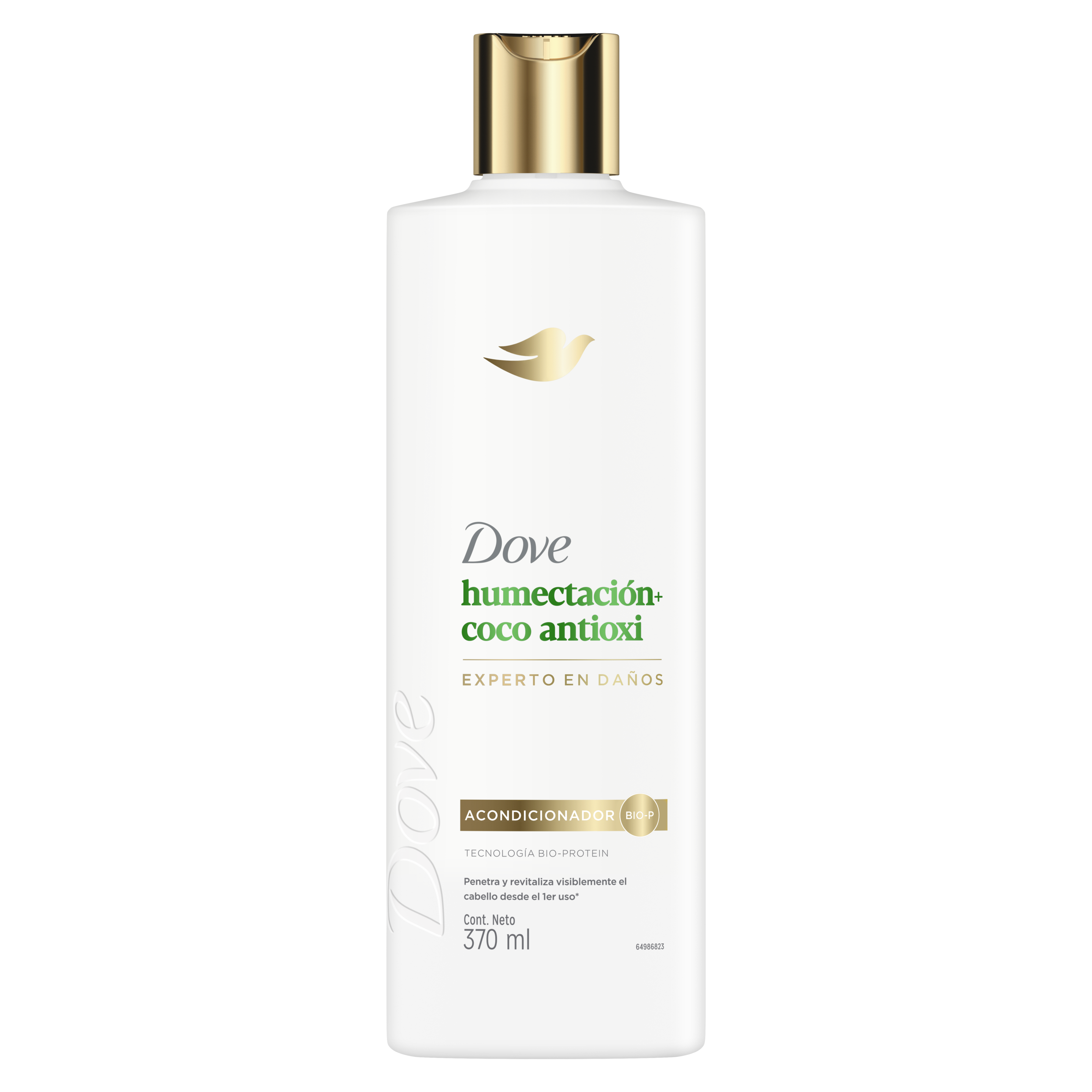 Dove Acondicionador Humectación + Coco Antioxi 370 ml