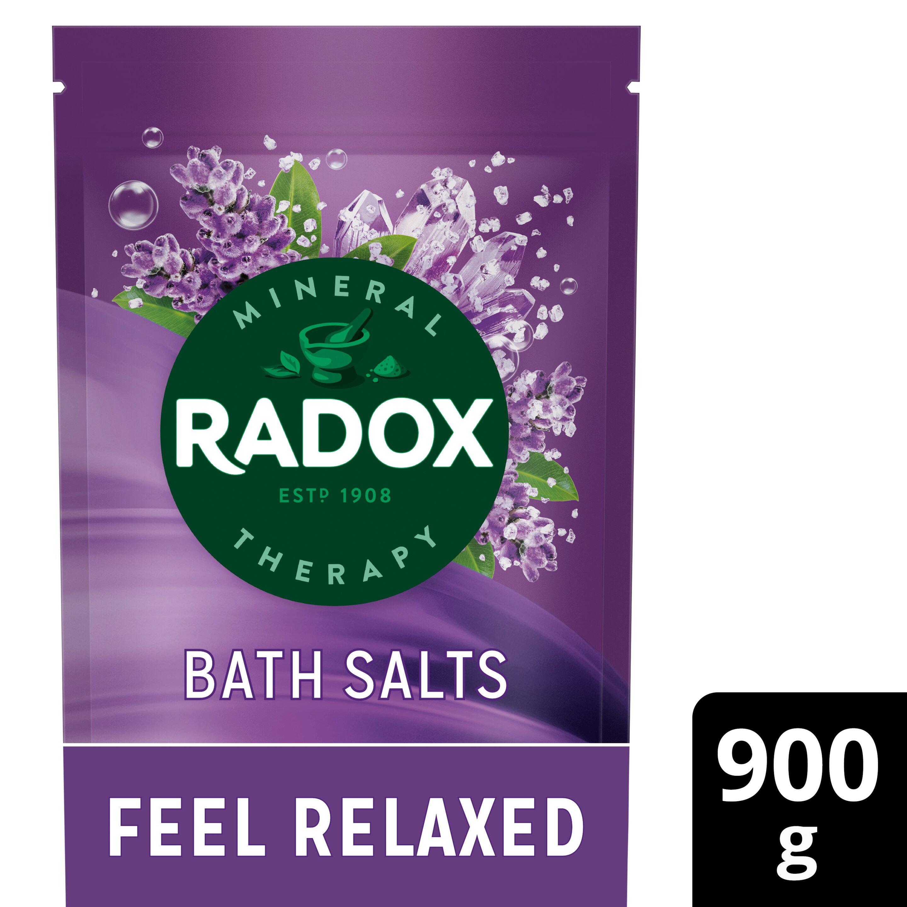 Radox Sleep Aromatherapy Bath Salts 900g with Lavender and Ylang Ylang