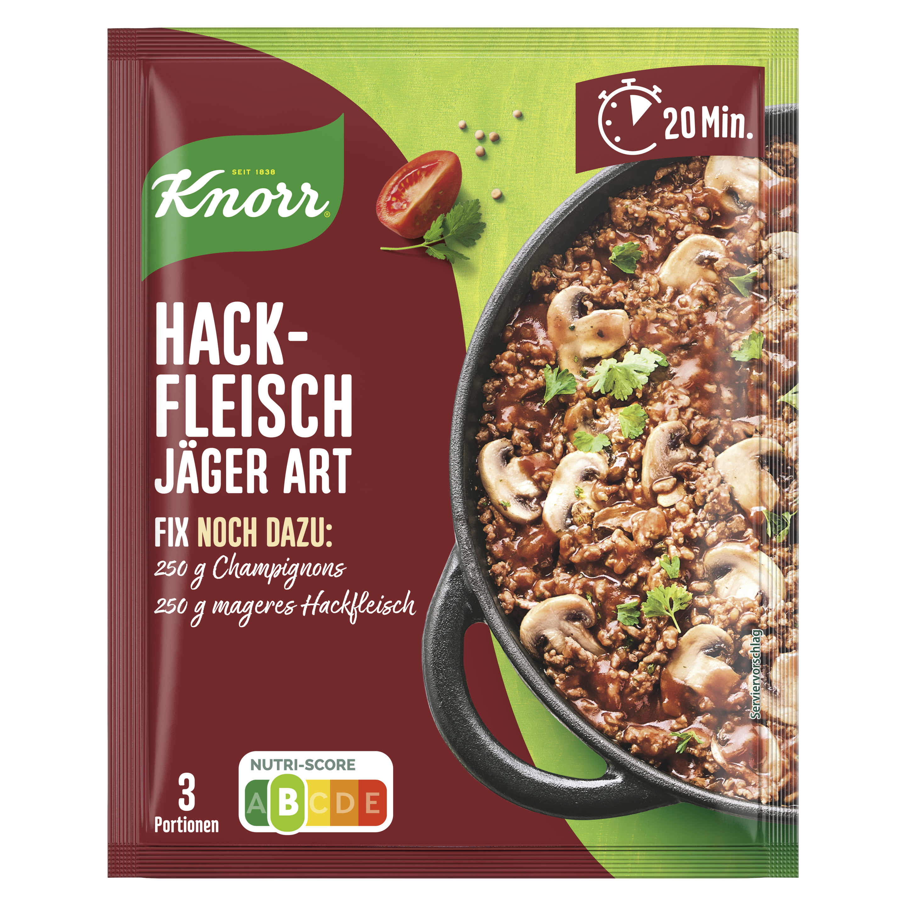 Knorr Fix Hackfleisch Jäger Art 36 g