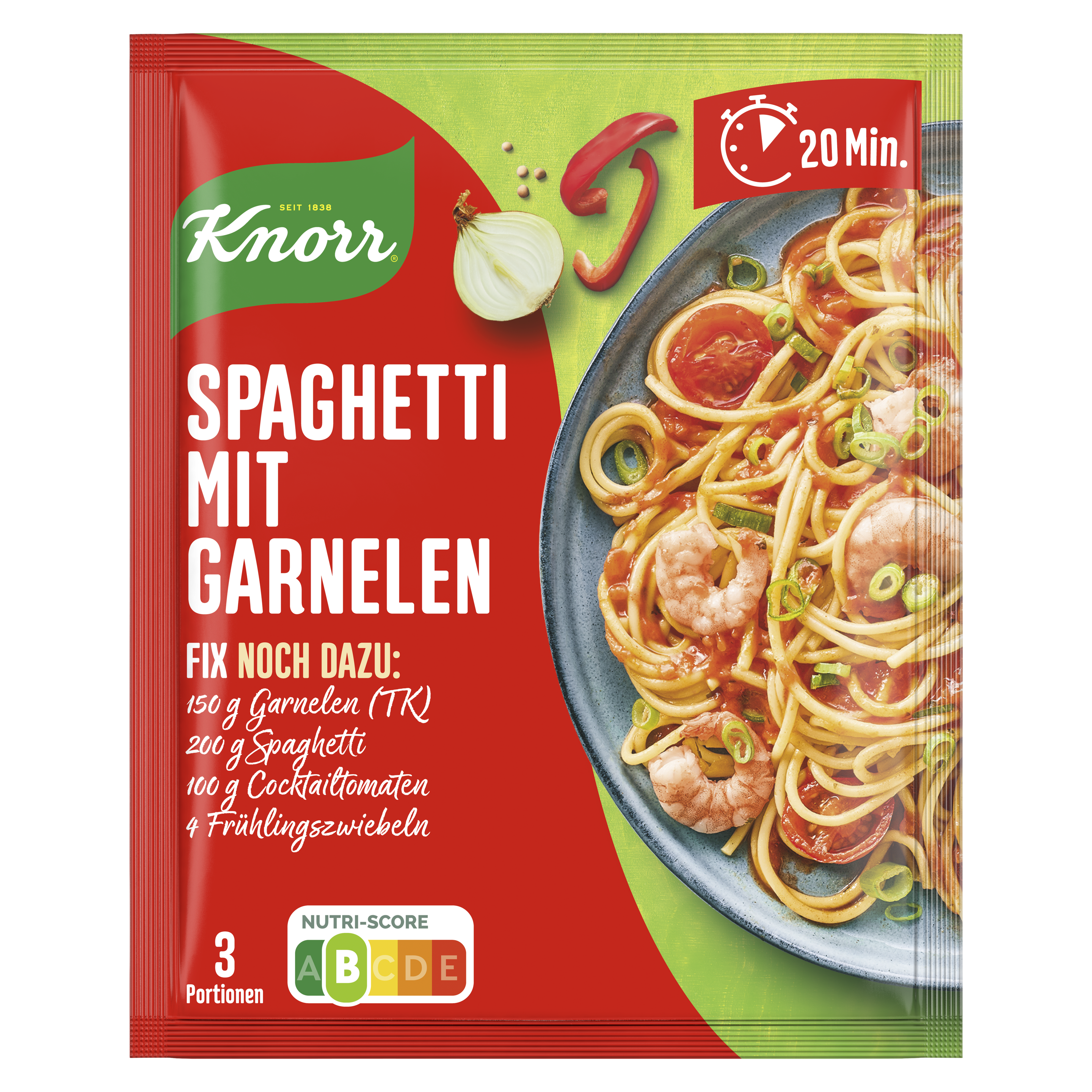 Knorr Fix Spaghetti mit Garnelen 38 g