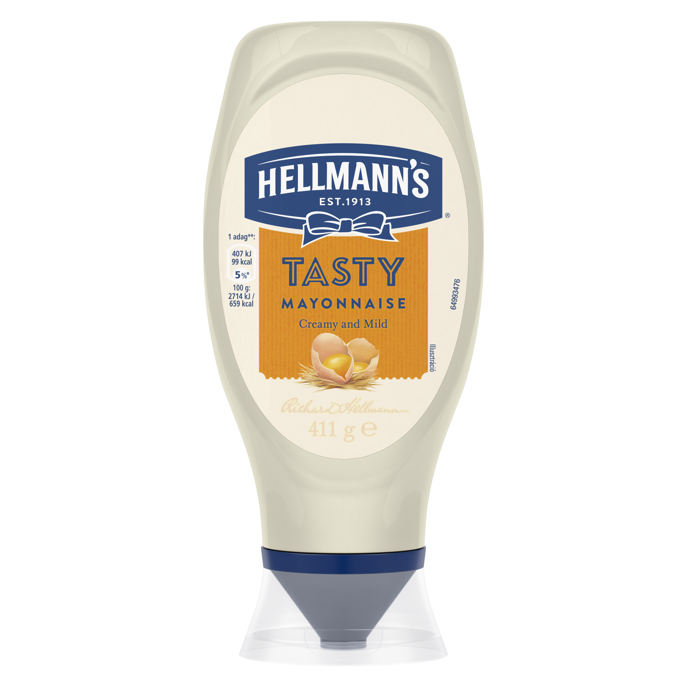 HELLMANN'S Tasty majonéz 411g packshot