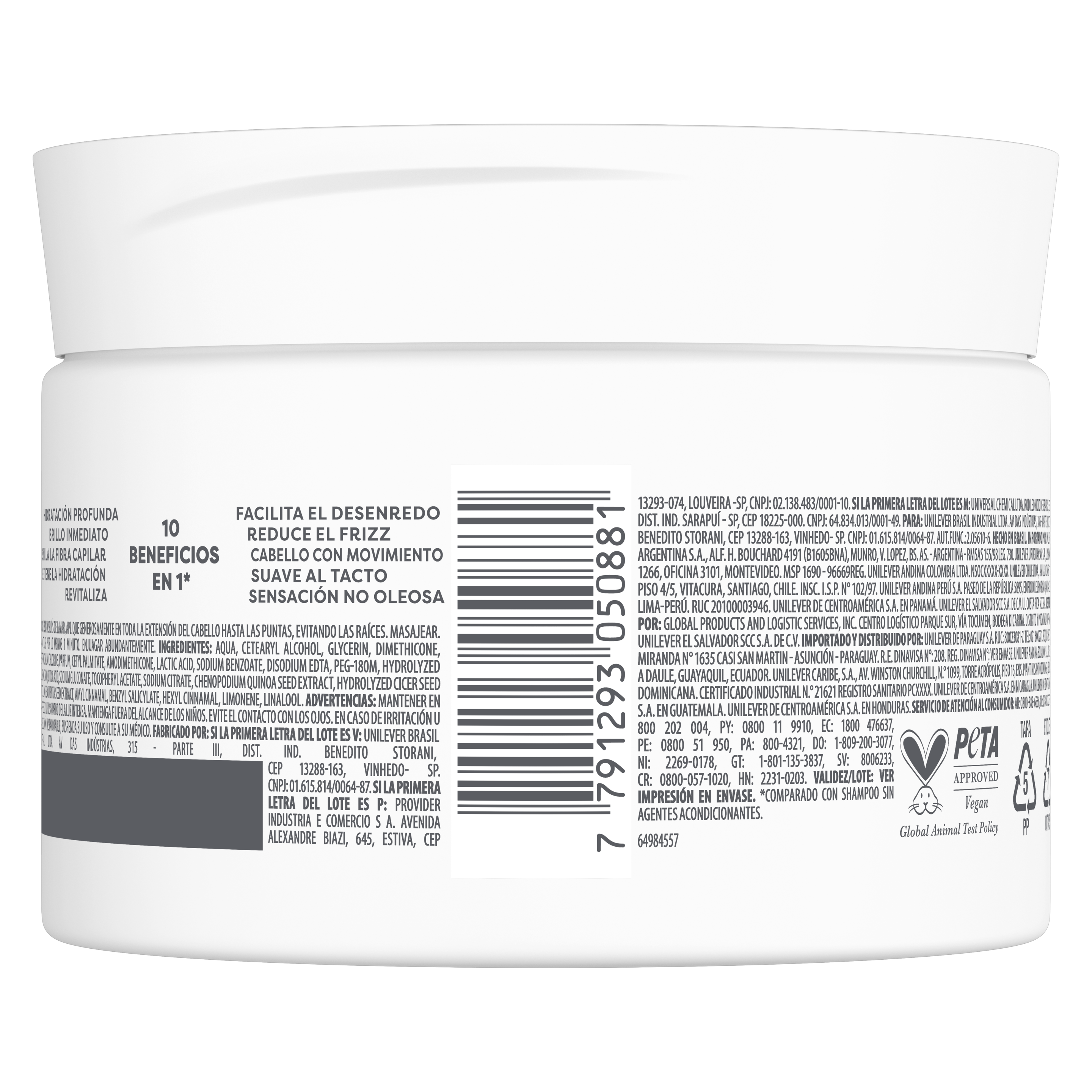 Dove Crema de Tratamiento  Hidratación + Hialurónico