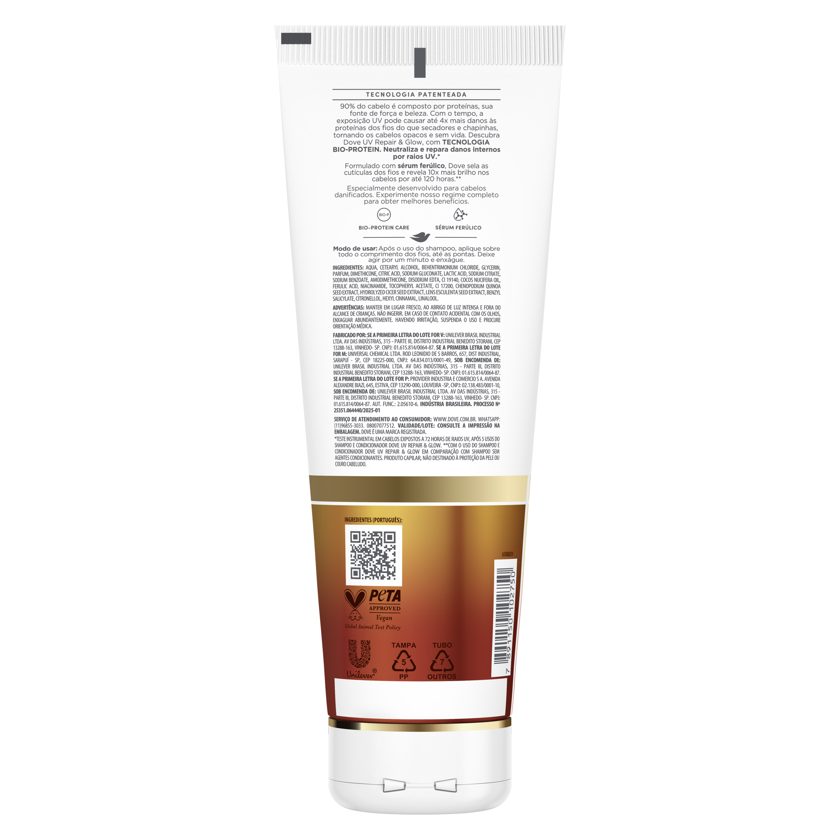 Dove Condicionador Uv Repair & Glow + Ferúlico 250ml