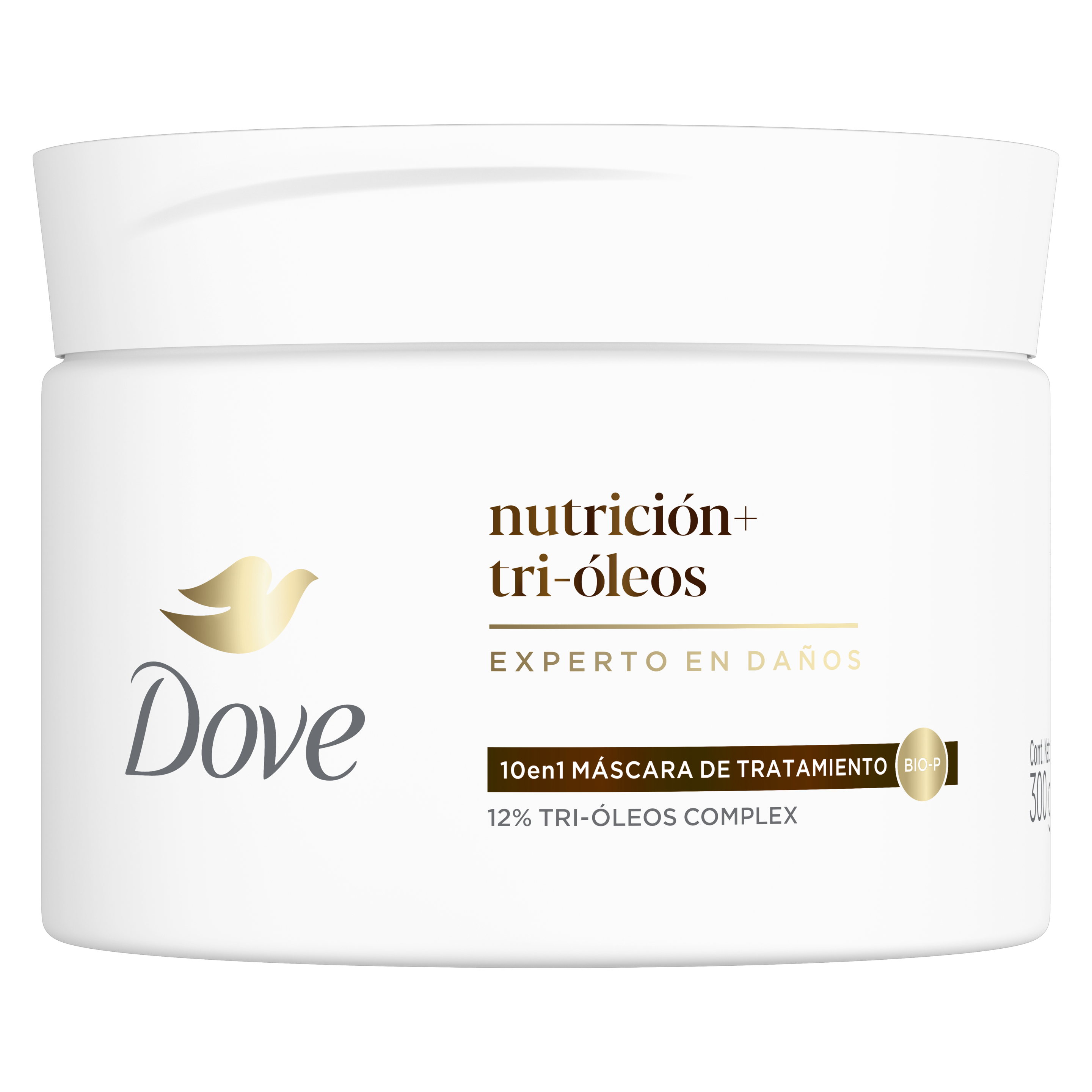 Dove Crema de Tratamiento Nutricion + Tri-Oleos 300gr