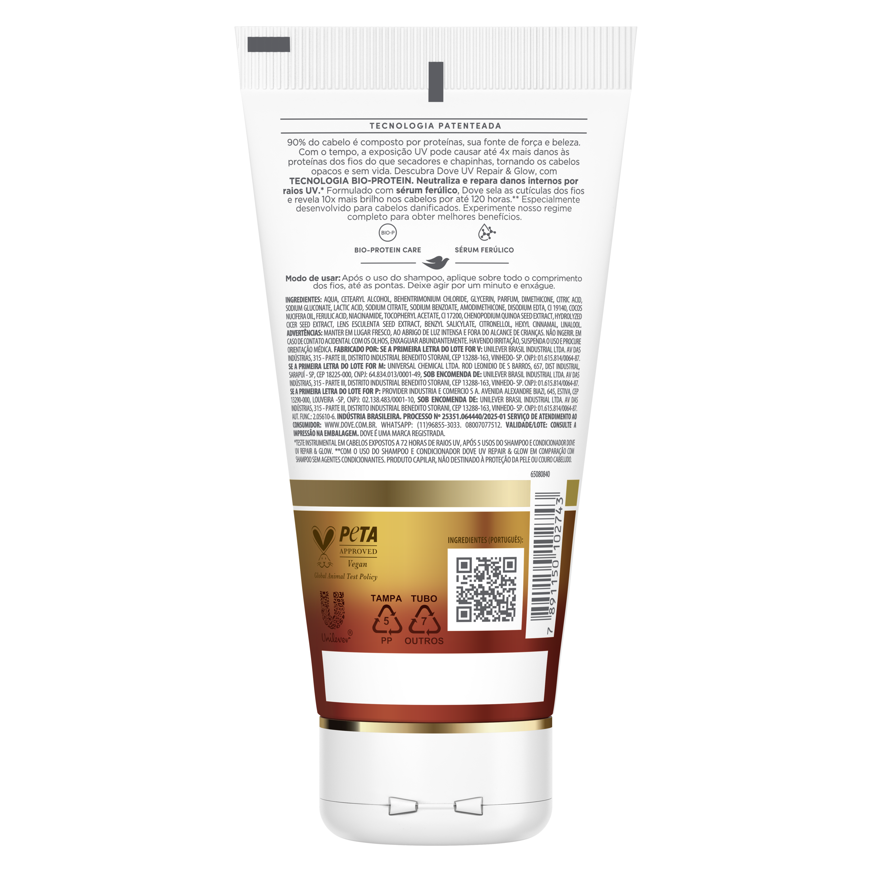 Dove Condicionador Uv Repair & Glow + Ferúlico 150ml