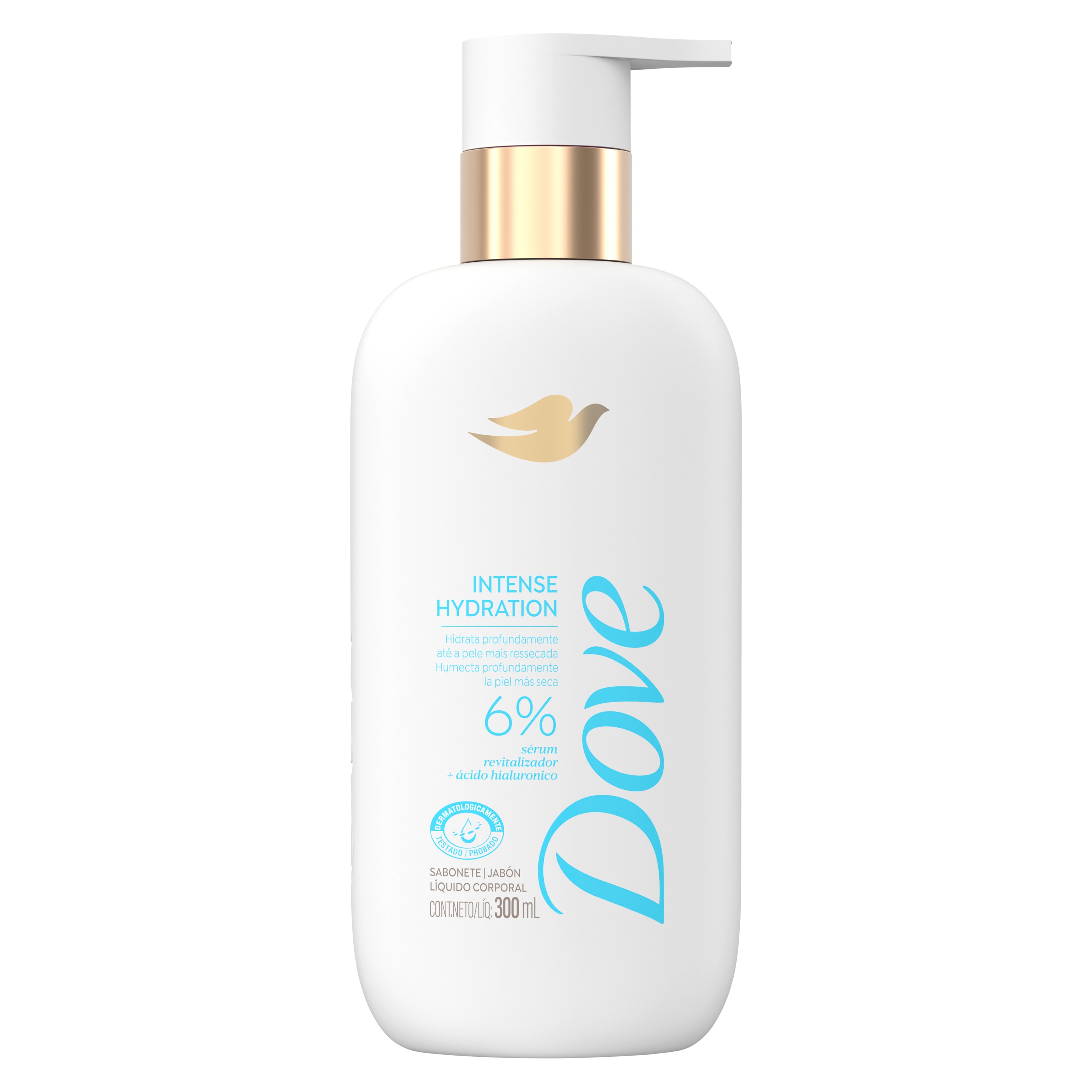 Dove Sérum Gel de ducha Intense Hydration 300ml packshot
