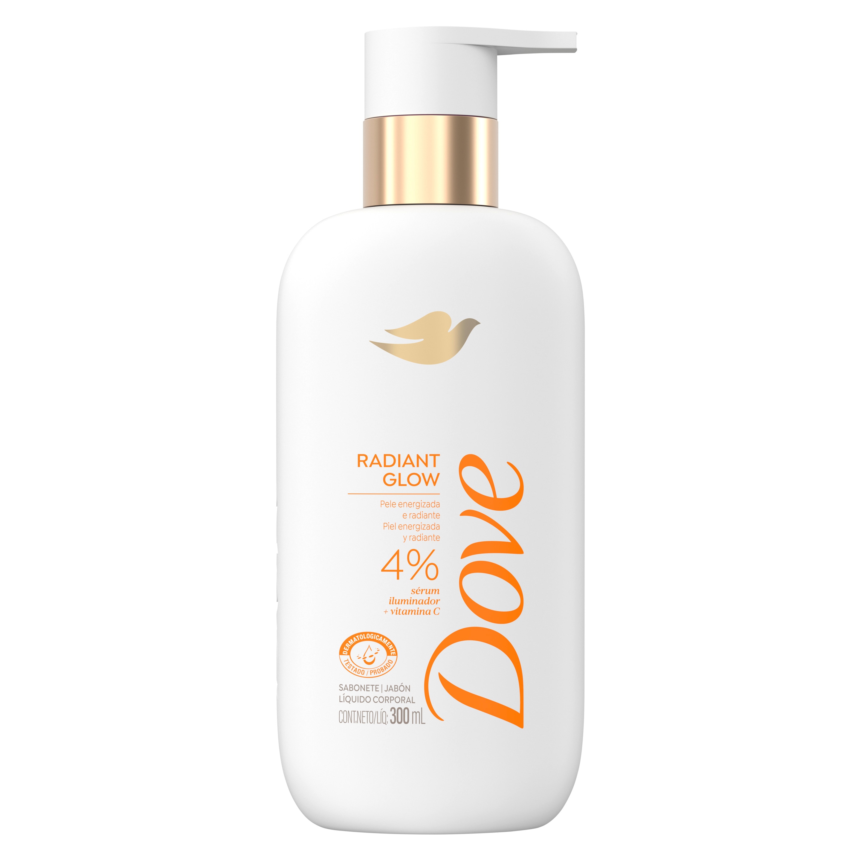 Dove Sérum Gel de ducha Radiant Glow 300ml packshot