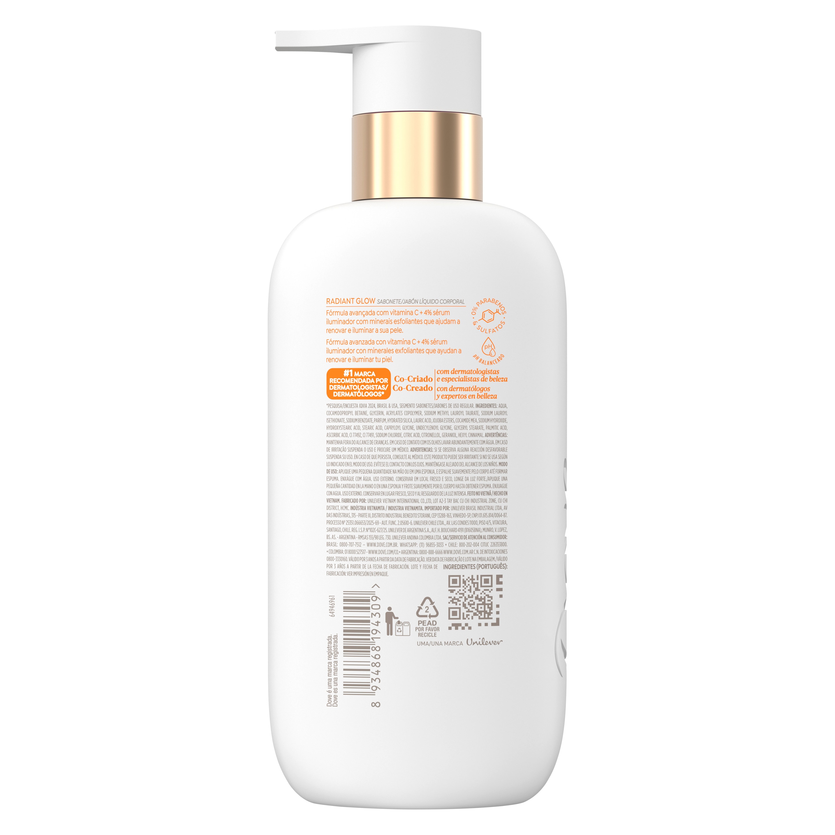 Serum Gel de Ducha DOVE Radiant Glow 300ml