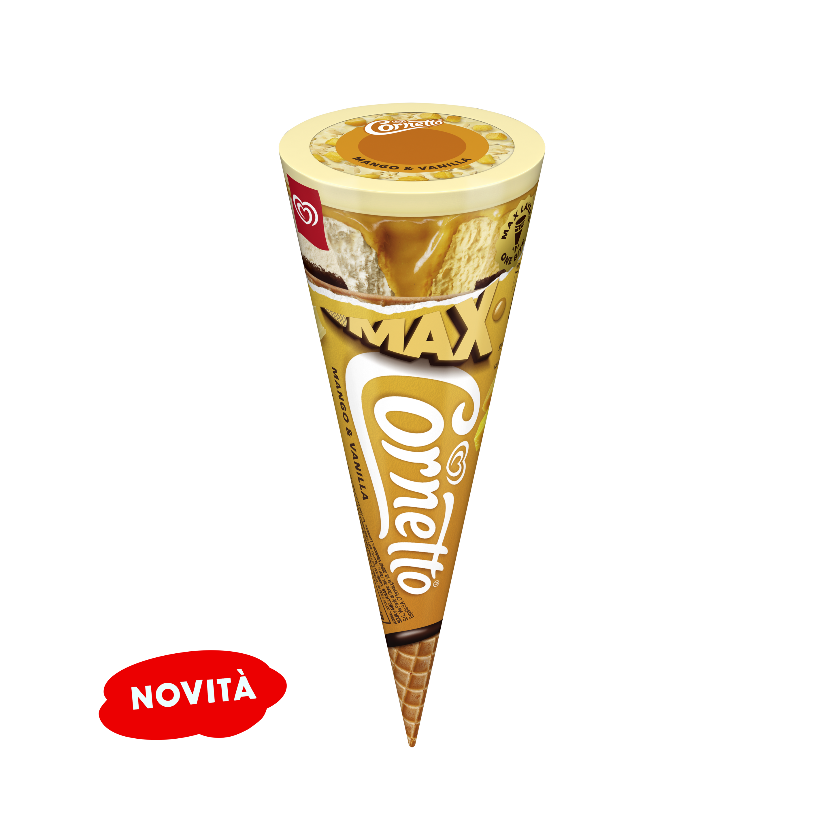 CORNETTO MAX MANGO & VANIGLIA